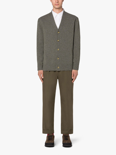 Mackintosh STOCKHOLM FOREST GREEN MERINO WOOL & CASHMERE CARDIGAN outlook