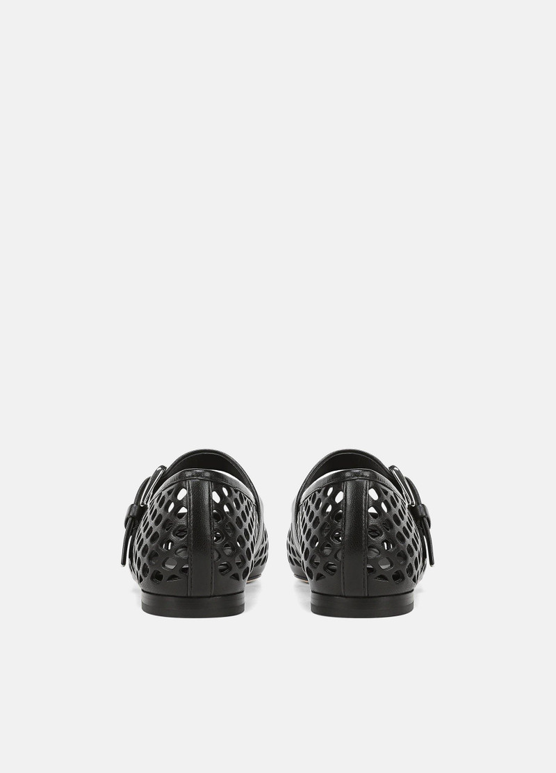 Vince Daniela Perforated Leather Mary Jane Flat outlook