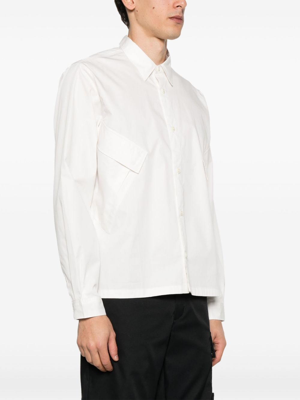 gabardine shirt - 3