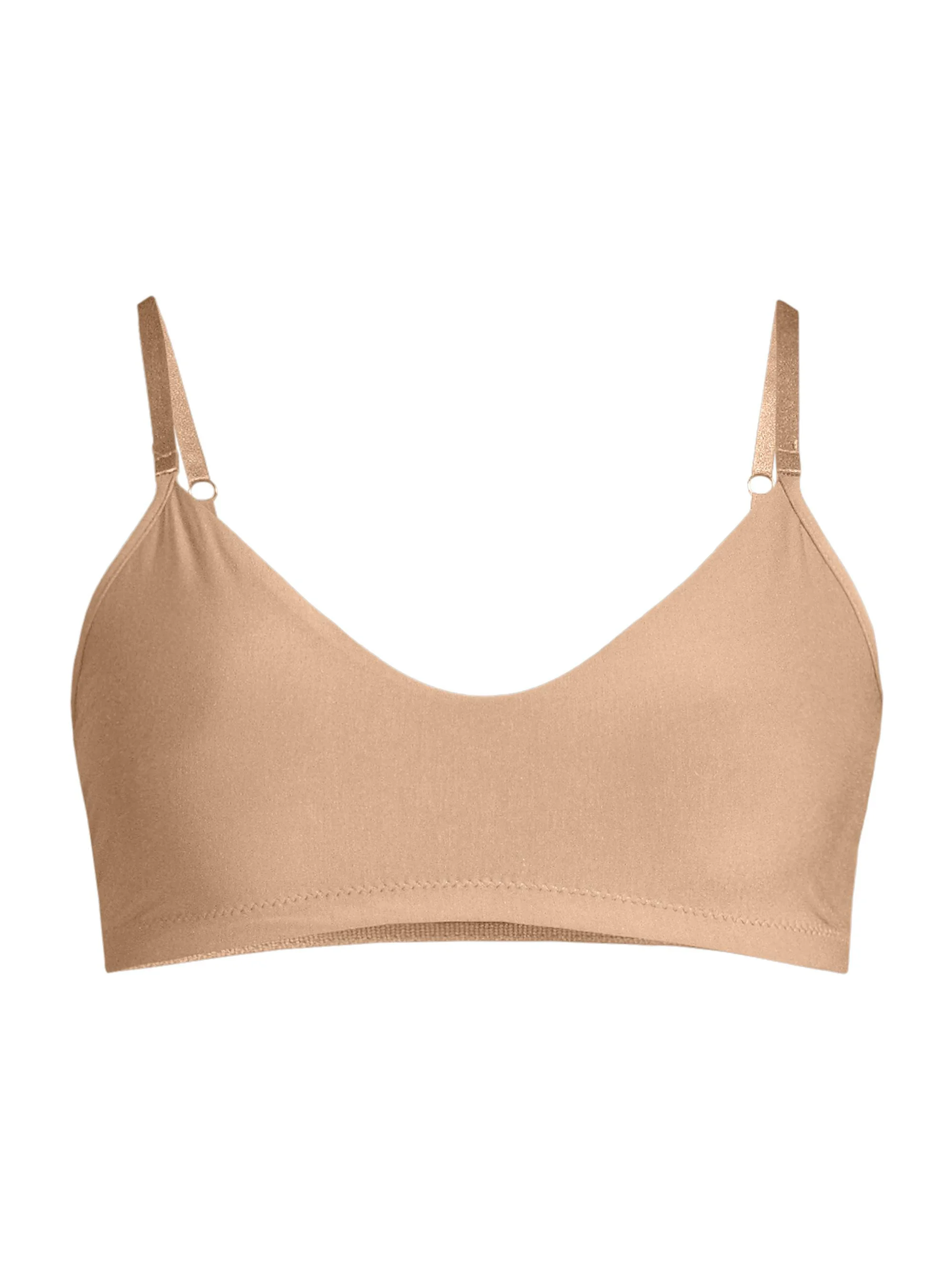 Women's Butter Bralette - Beige - 1