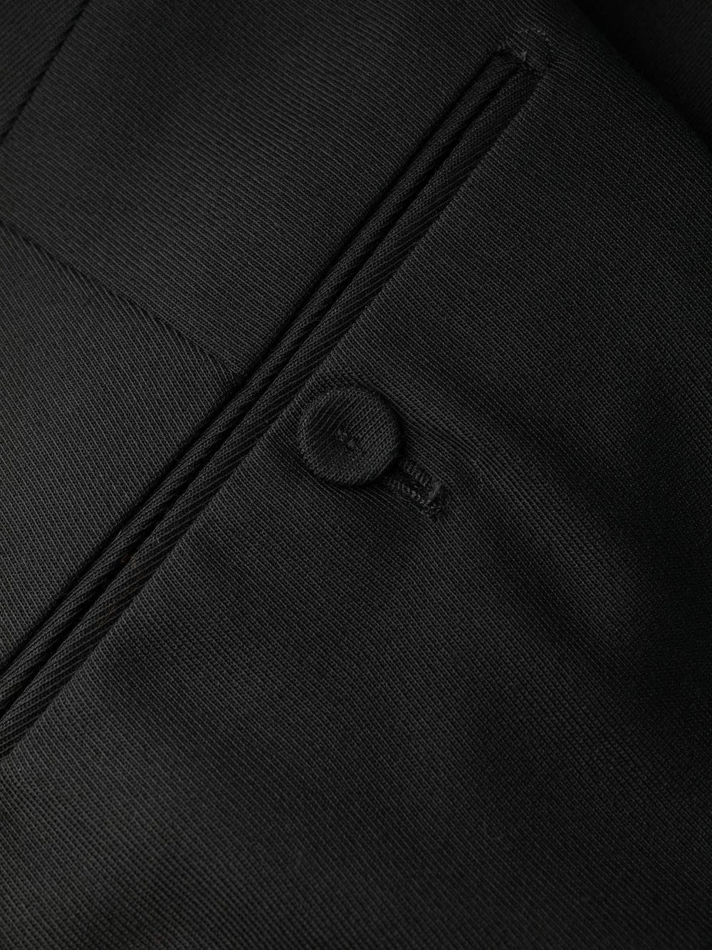logo-plaque tailored trousers - 7