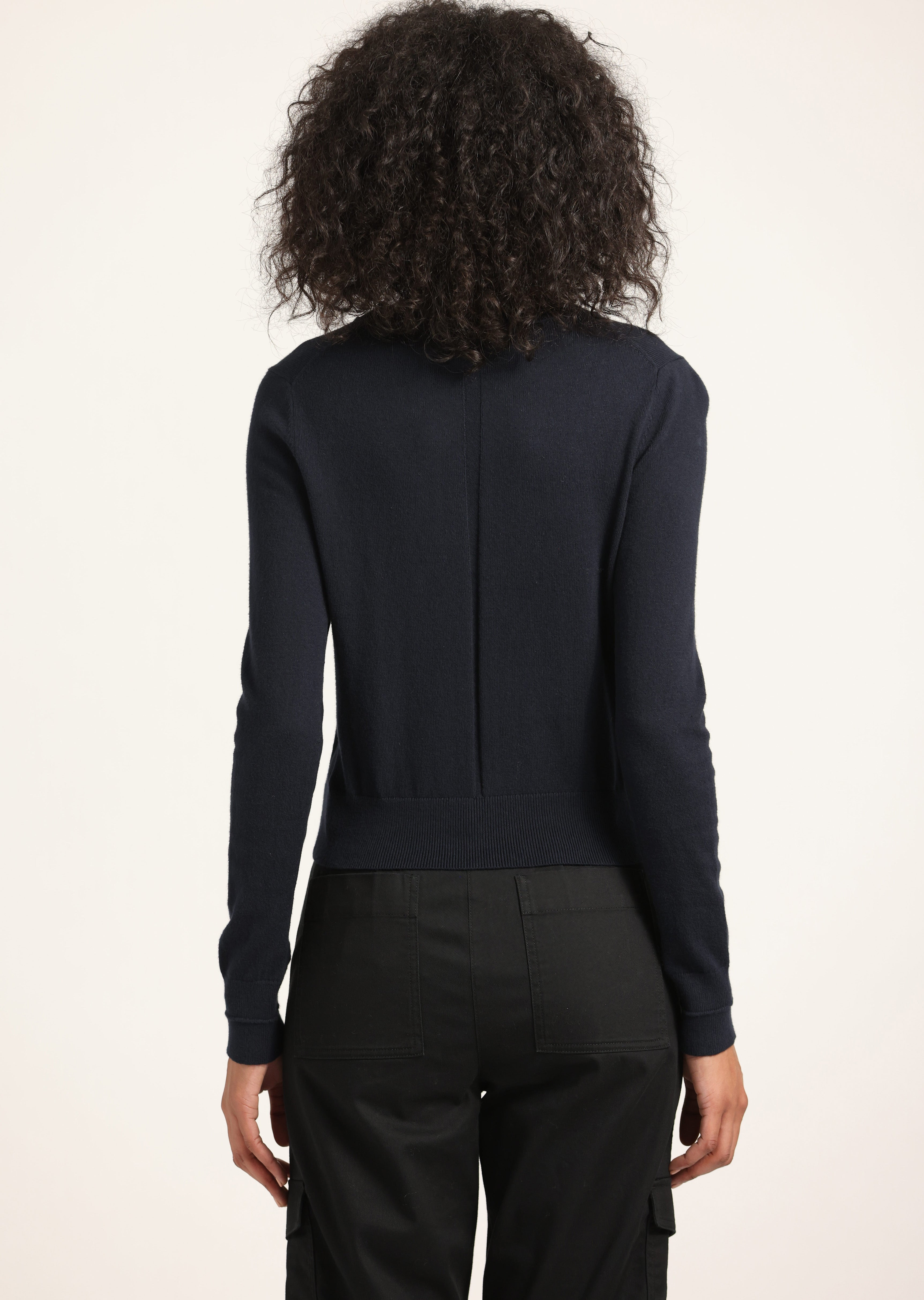 THIBEAUT LONG SLEEVE CARDIGAN - 4