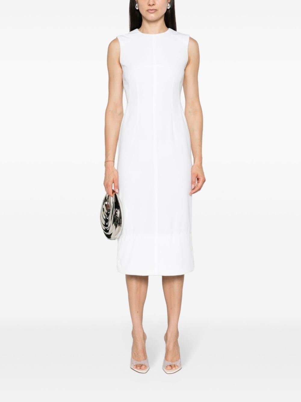 Cariddi crepe midi dress - 2