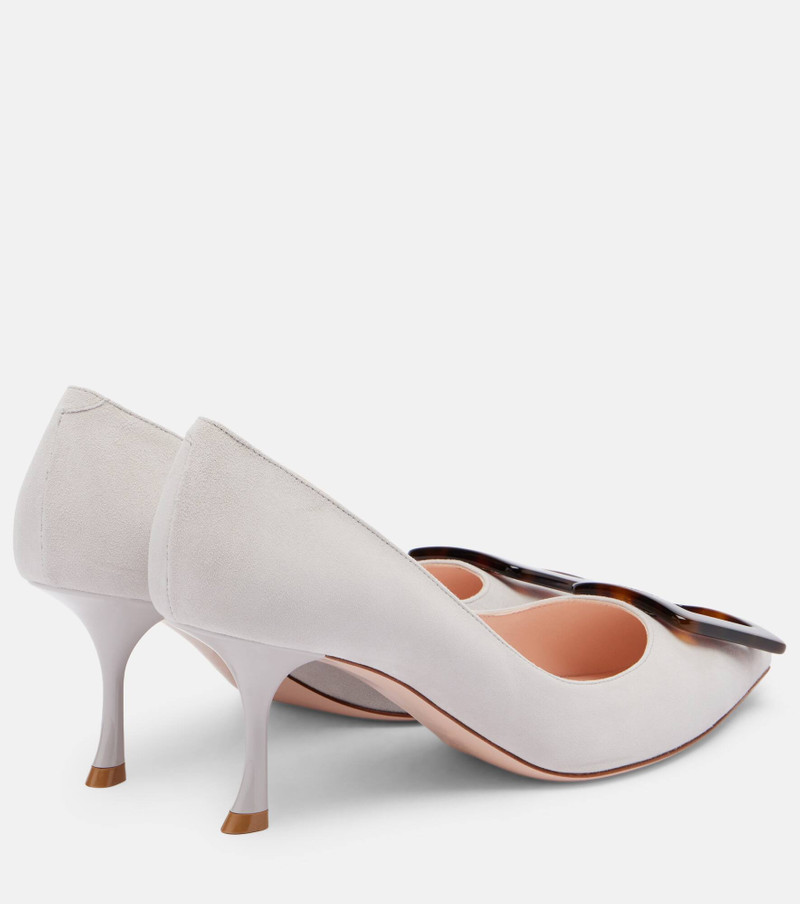 Roger Vivier Viv' in The City suede pumps outlook