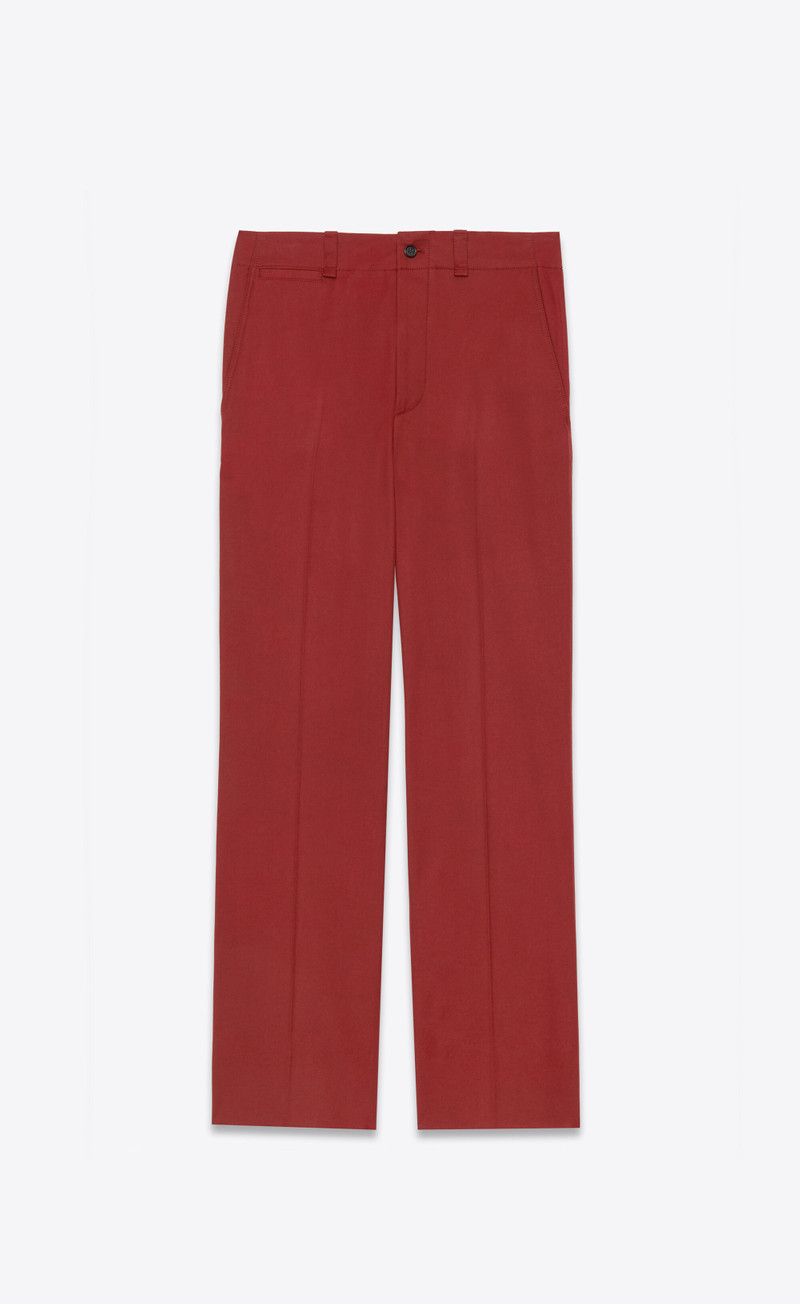 pants in cotton twill - 1