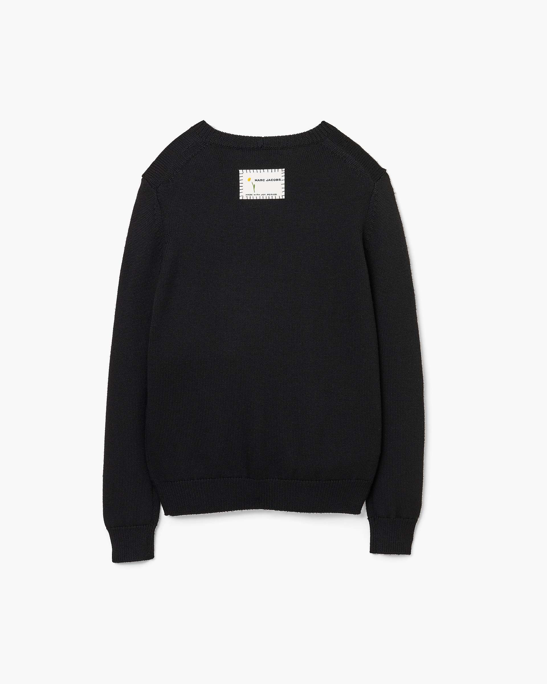 MARC IS JOY JACQUARD CREWNECK - 5