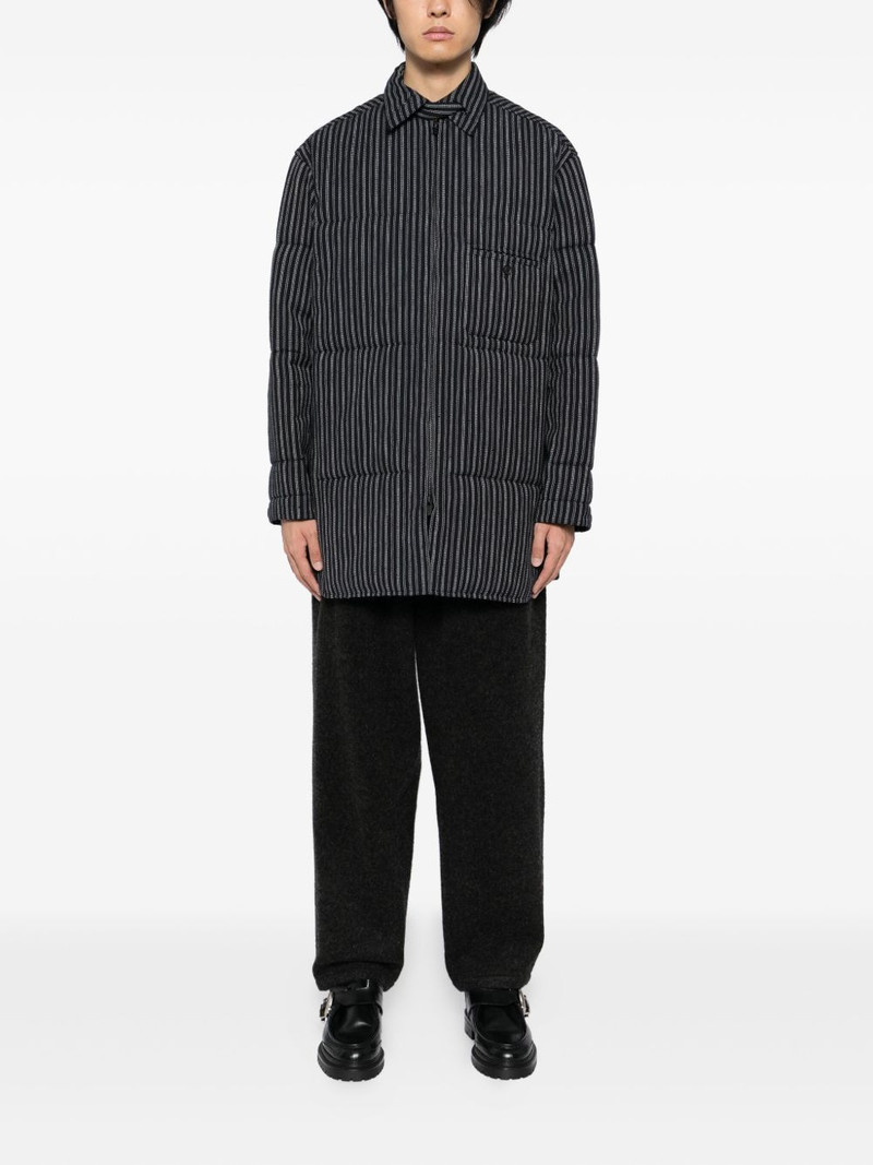 Yohji Yamamoto drawstring tapered trousers outlook