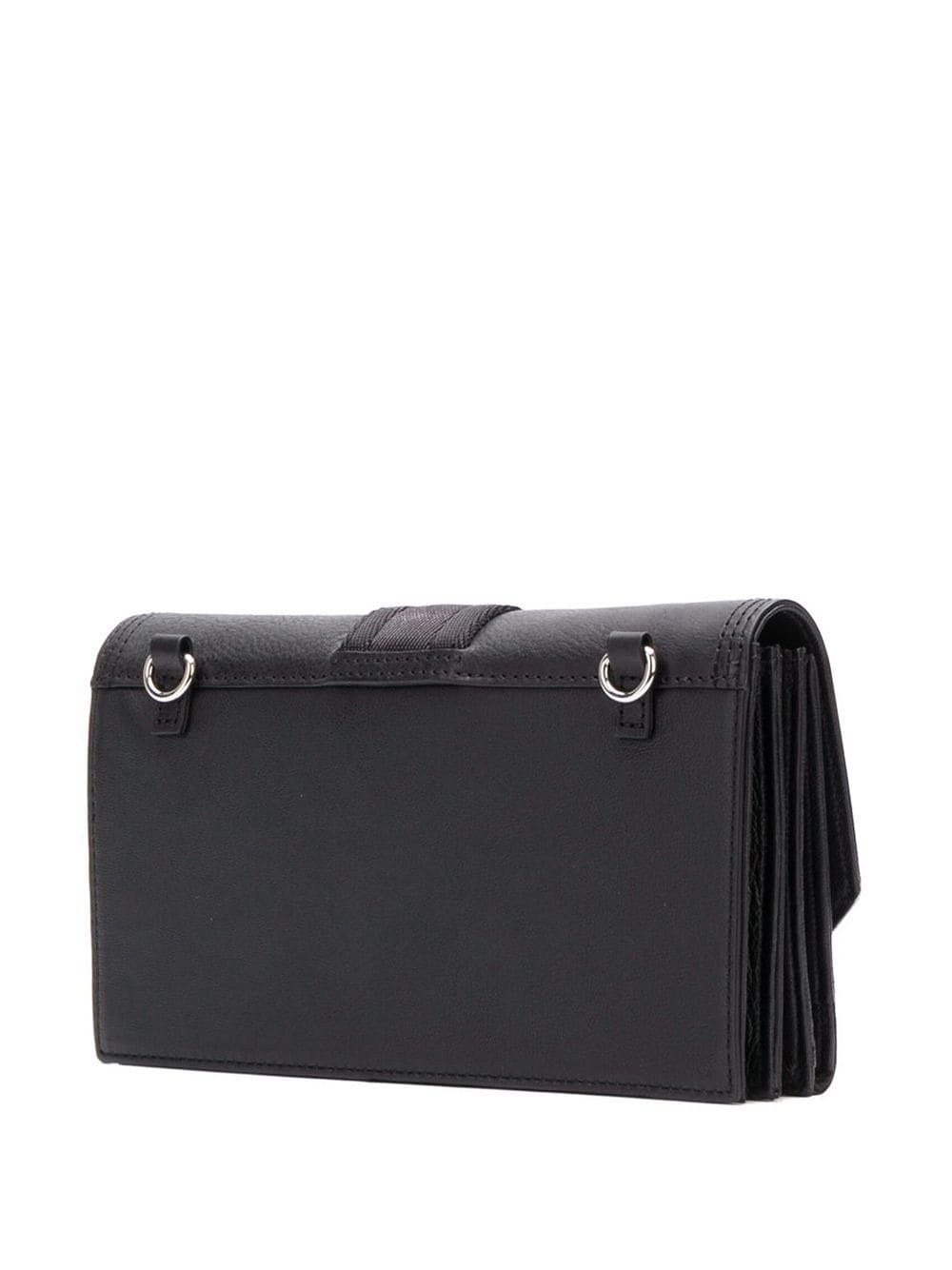 buckle detail clutch - 3