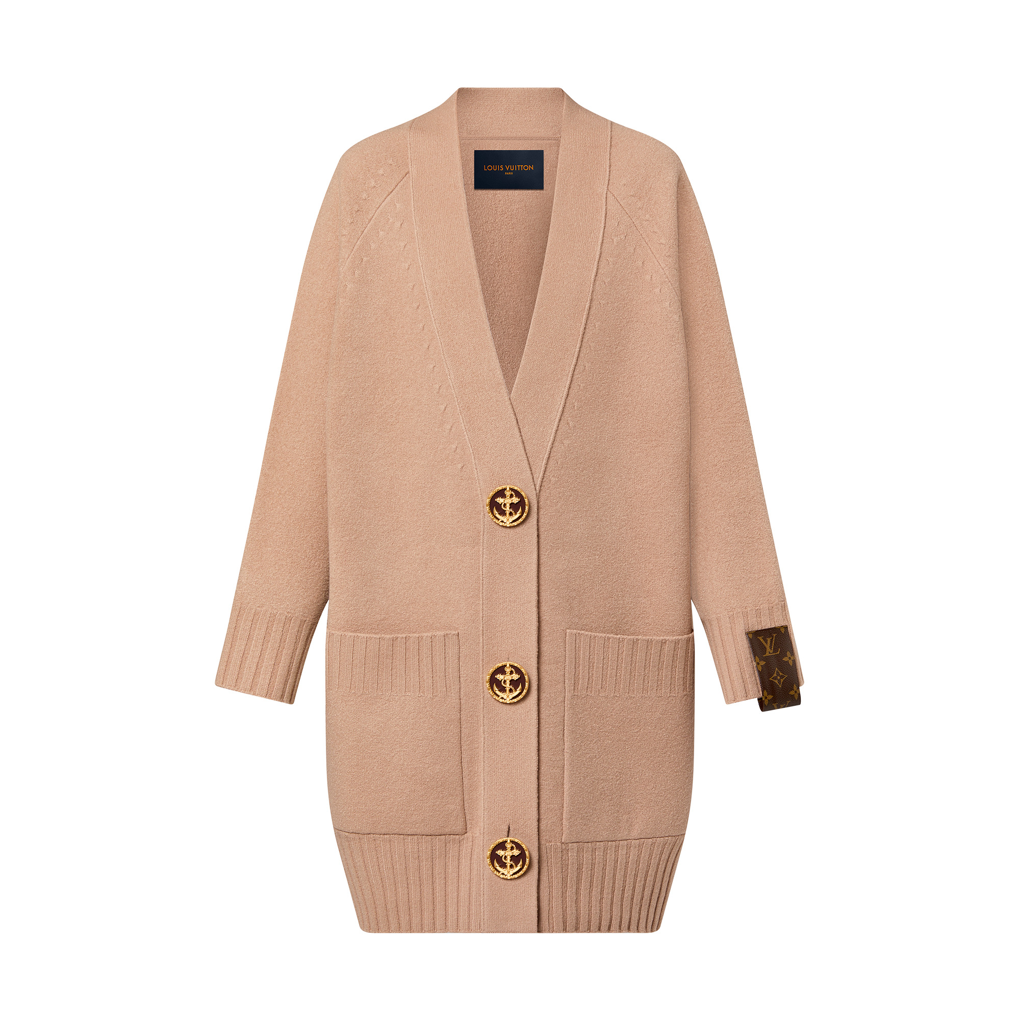 Oversized Detail Cardigan - 1