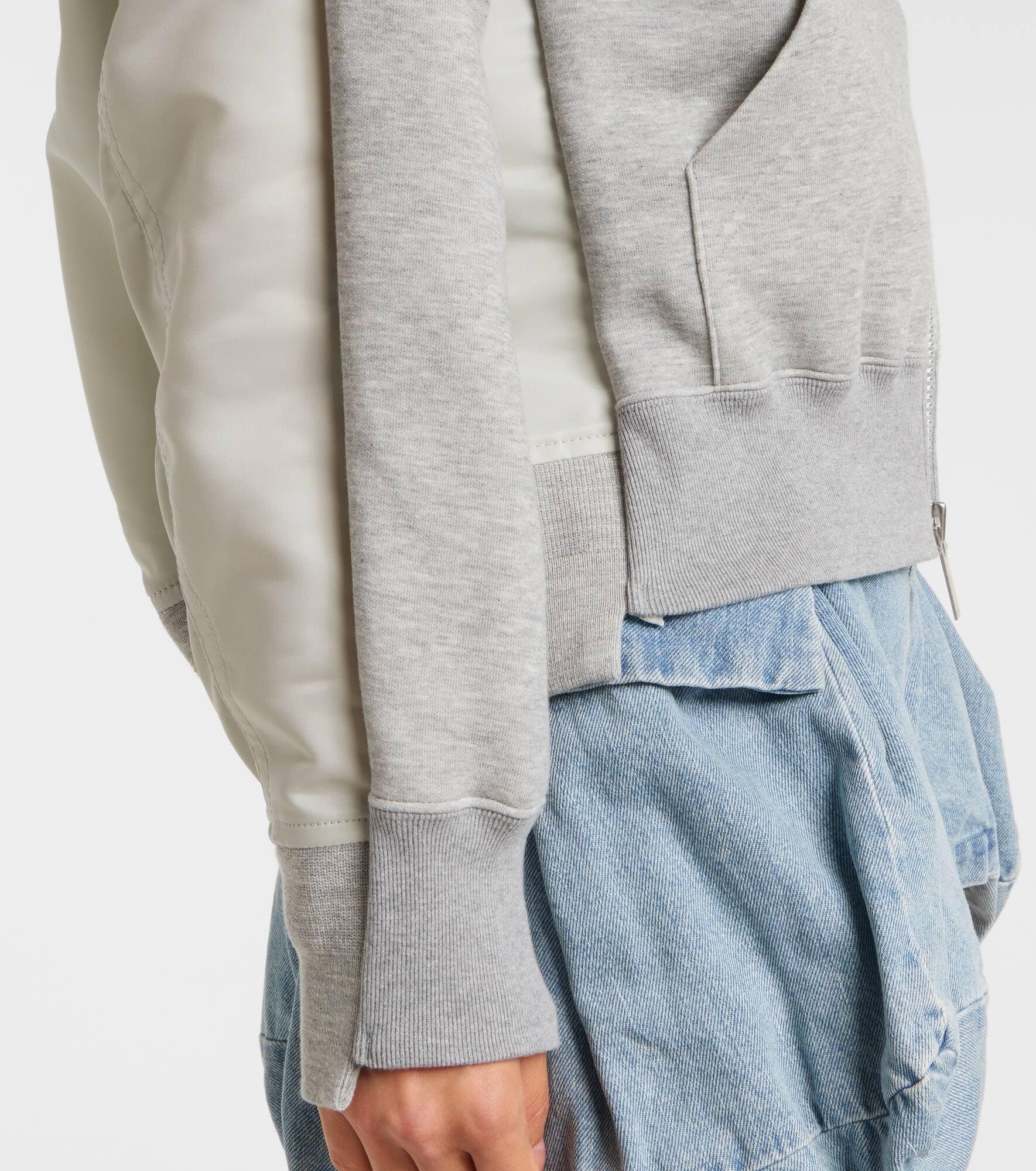 Paneled hoodie - 5