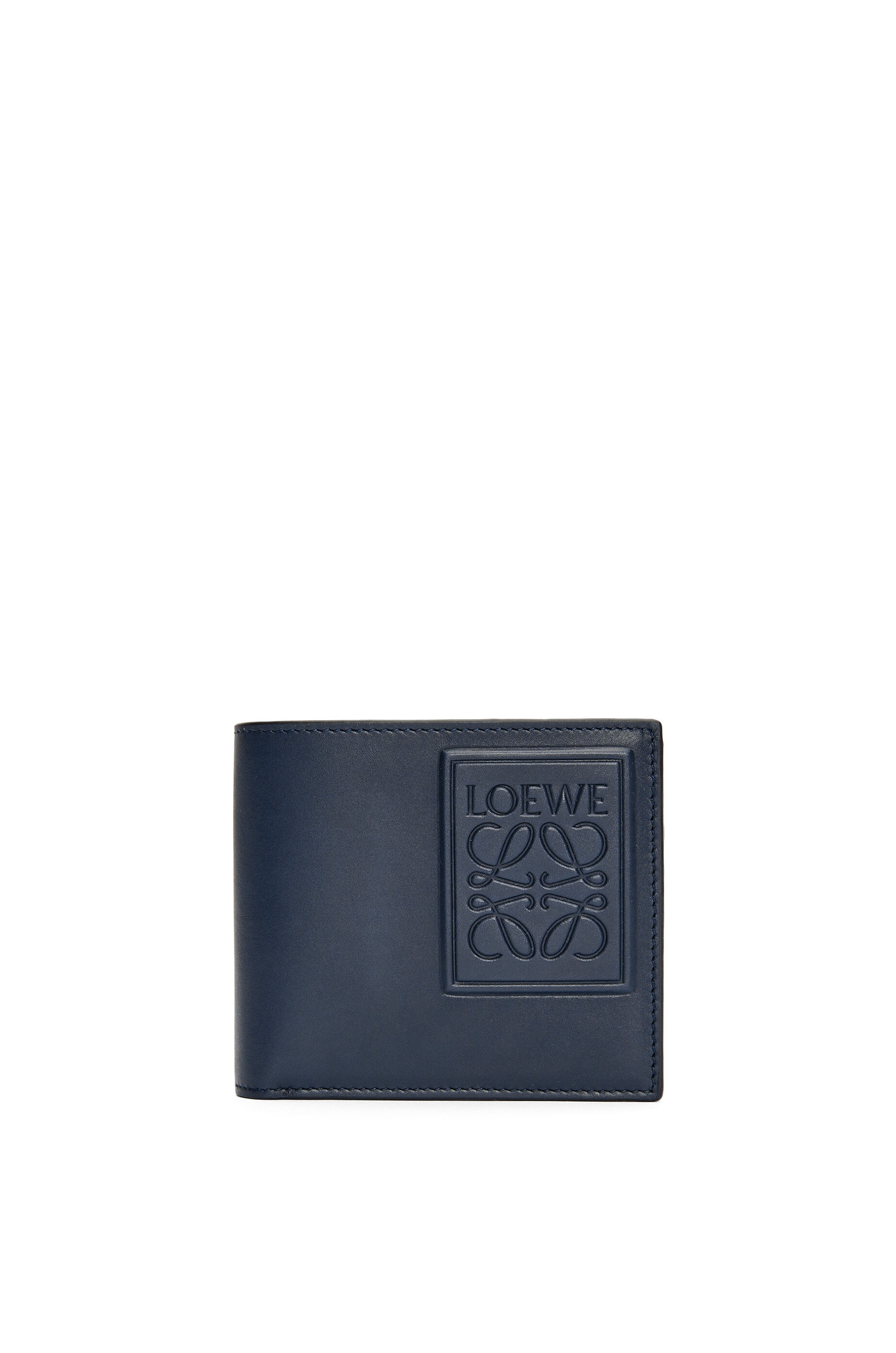 Bifold coin wallet in silk calfskin - 1