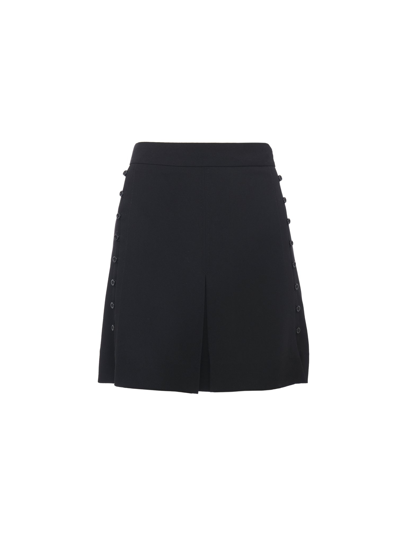 BUTTON-DETAILED MINI SKIRT - 1