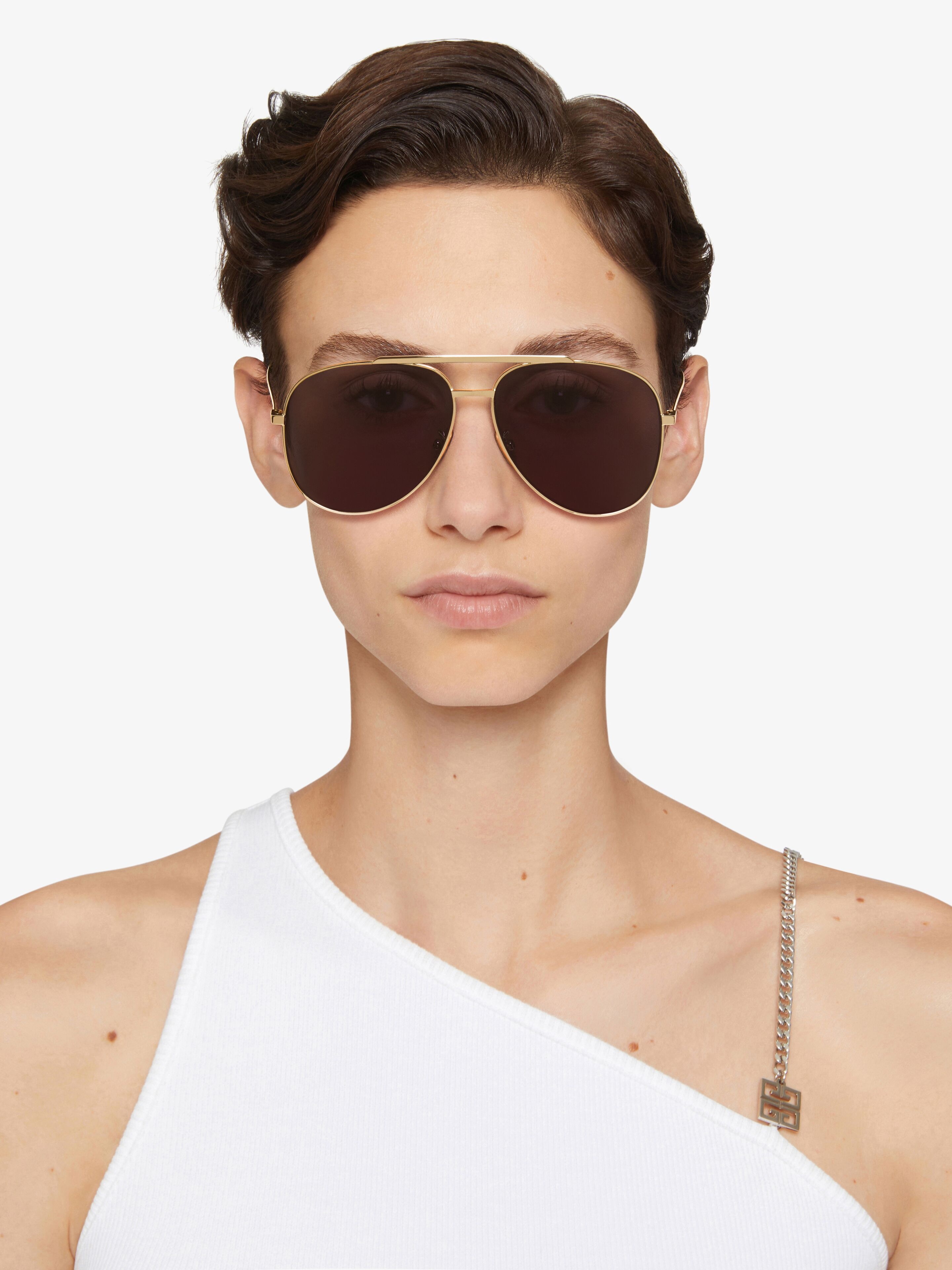 GV SPEED UNISEX SUNGLASSES IN METAL - 3