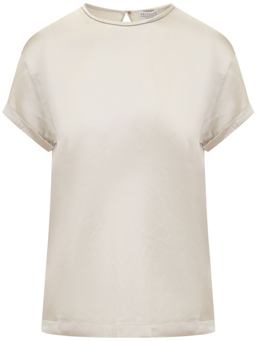 Monili chain-embellished blouse - 1