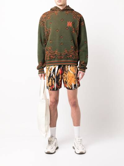 AMIRI paint-splatter shorts outlook