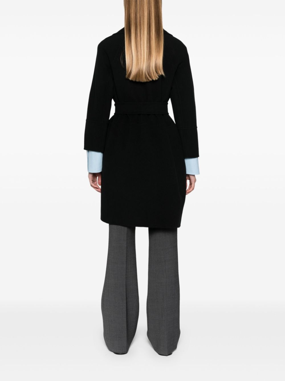 Arona belted wool coat - 4