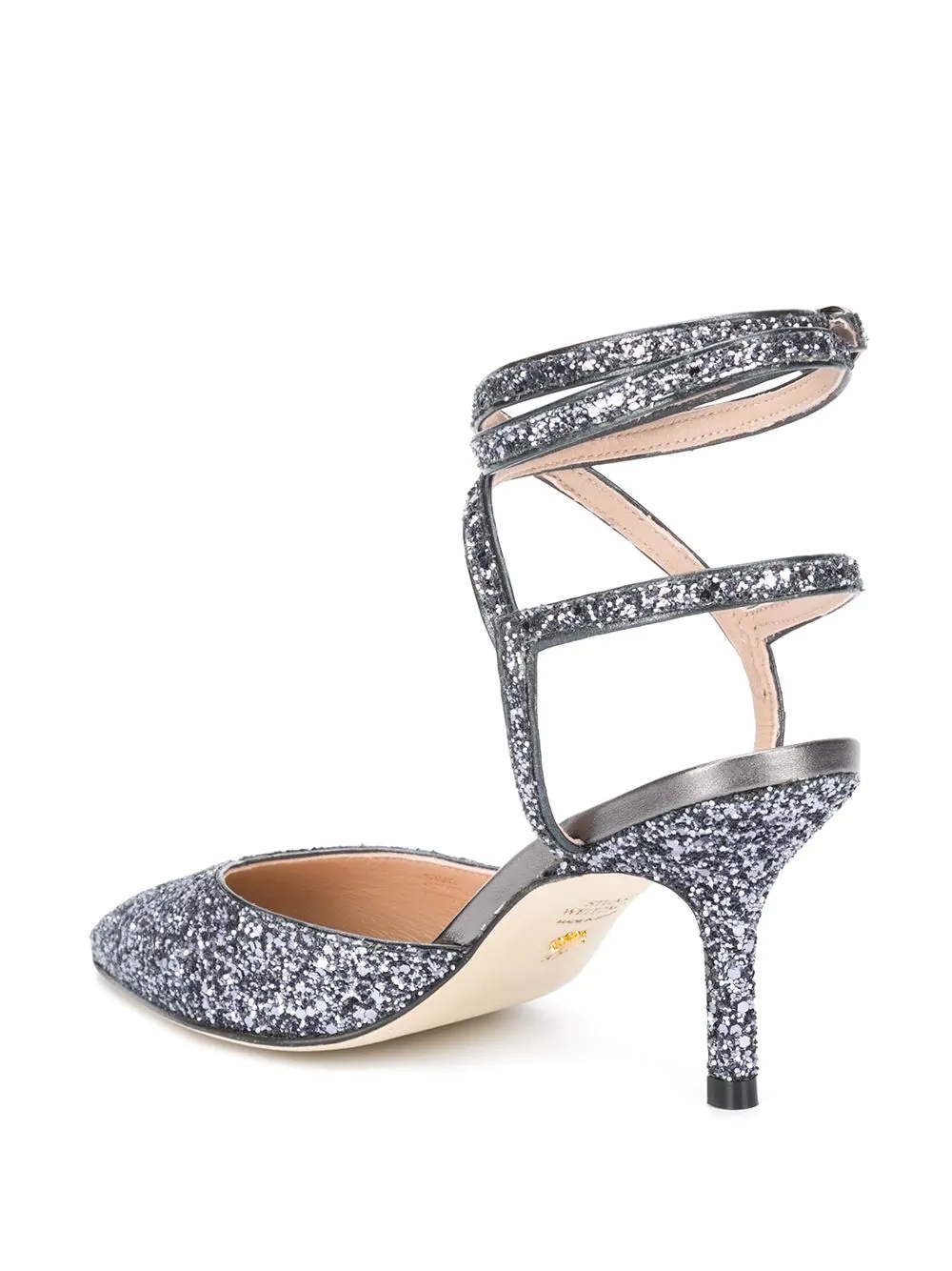 Revel 75mm glitter pumps - 3