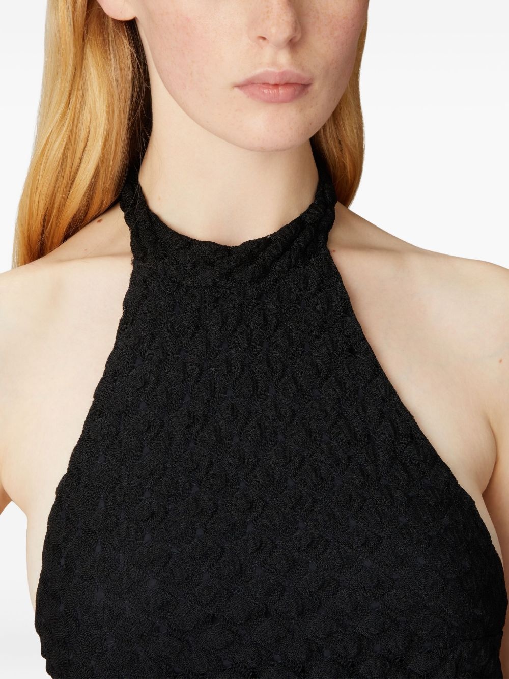 knitted midi dress - 4