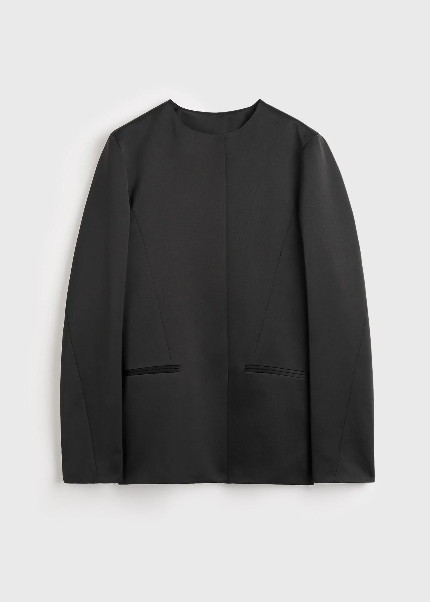 Satin dinner jacket black - 1