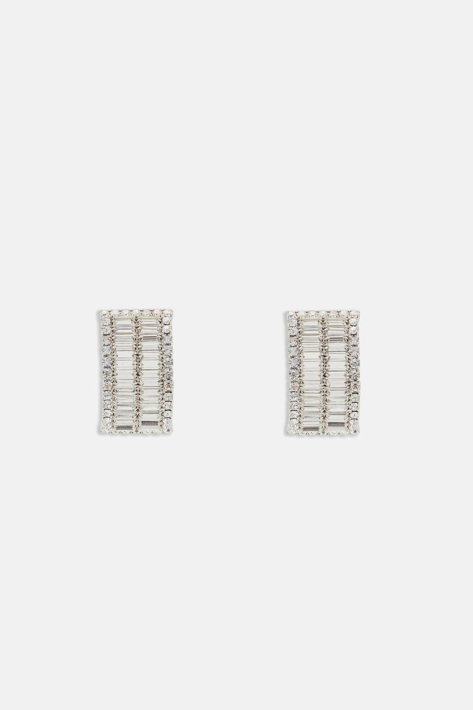 ピアス ALESSANDRA RICH Embellished l Earrings ALESSANDRA RICH Crystal-embellished gold-tone clip earrings