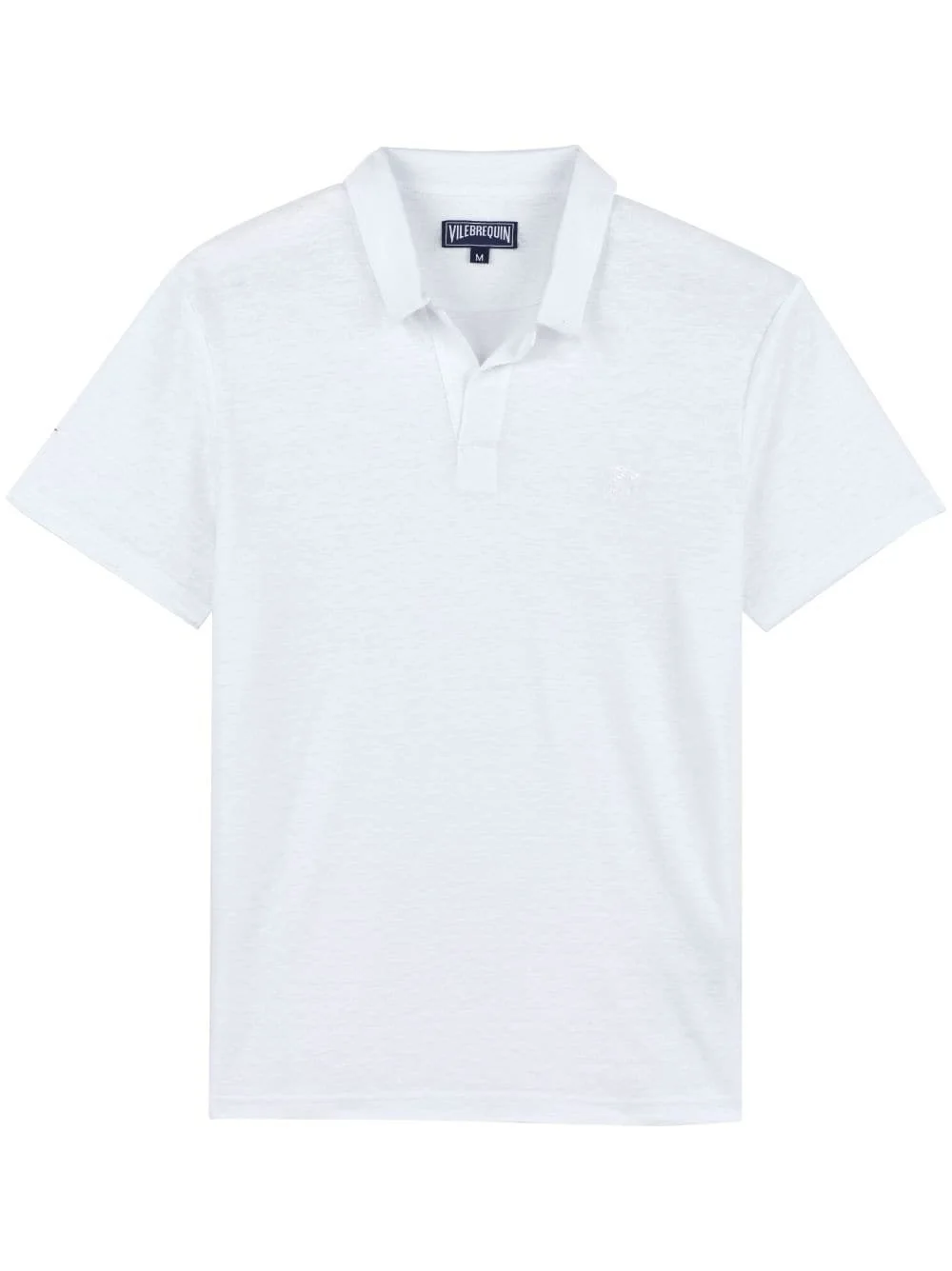 Pyramid linen polo shirt - 1