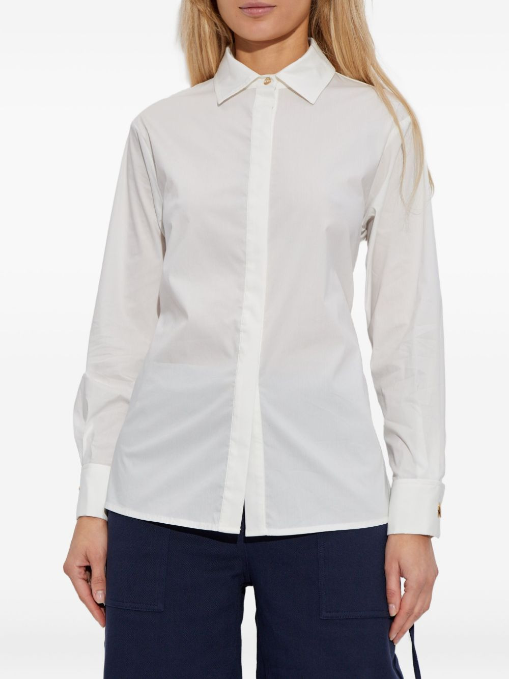 open-back shirt - 3