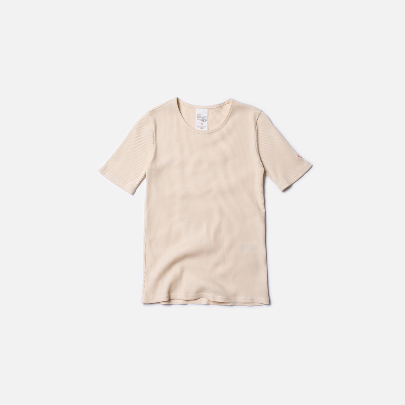 Jossan Rib T-Shirt Egg White - 7