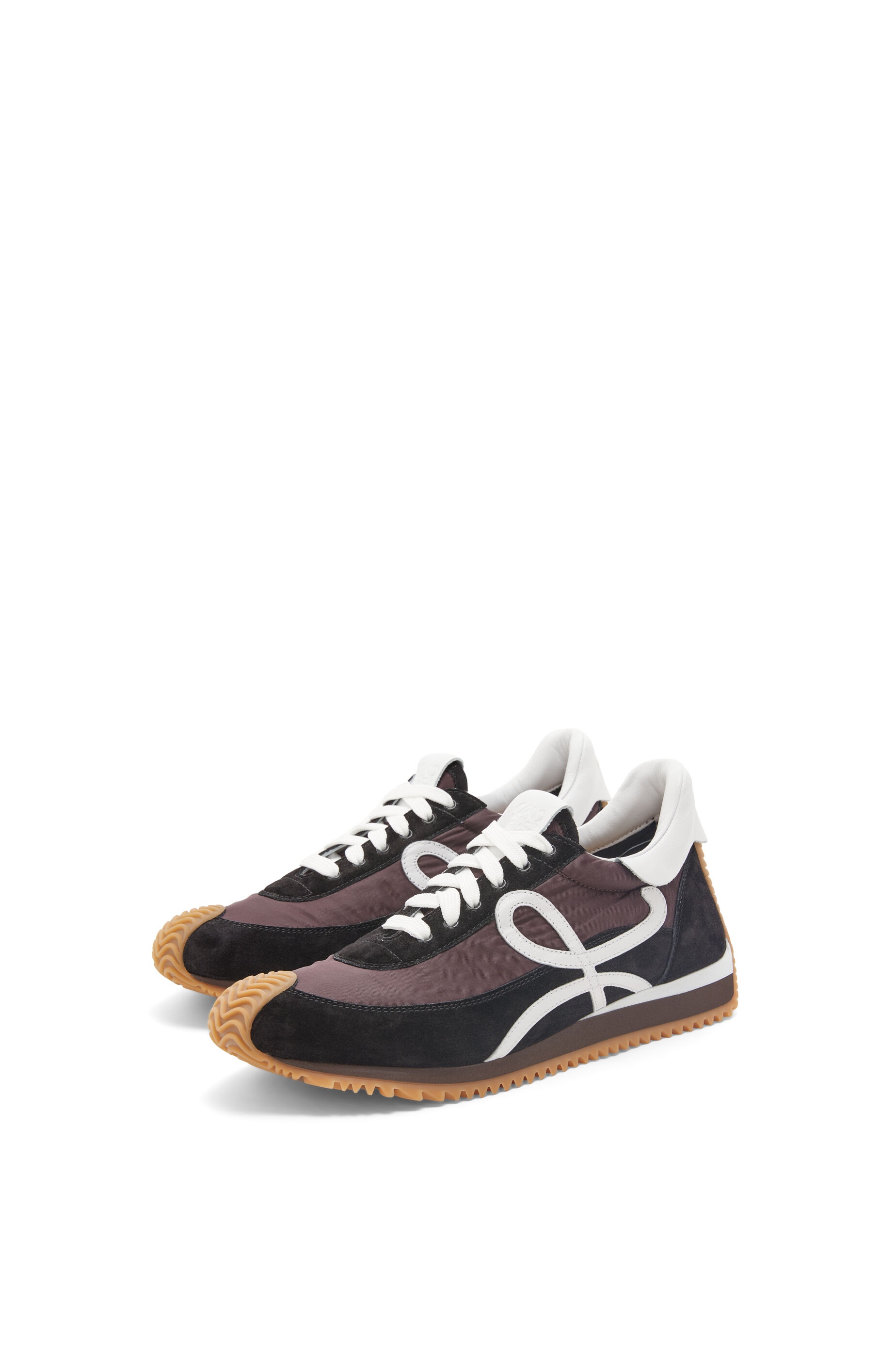 Flow Runner in nylon and suede - 3
