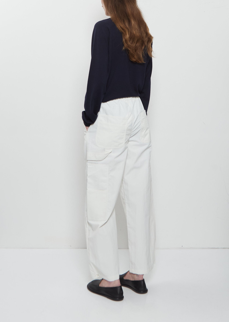 META CAMPANIA COLLECTIVE Frankie Drawstring Technical Nylon Worker Trousers outlook