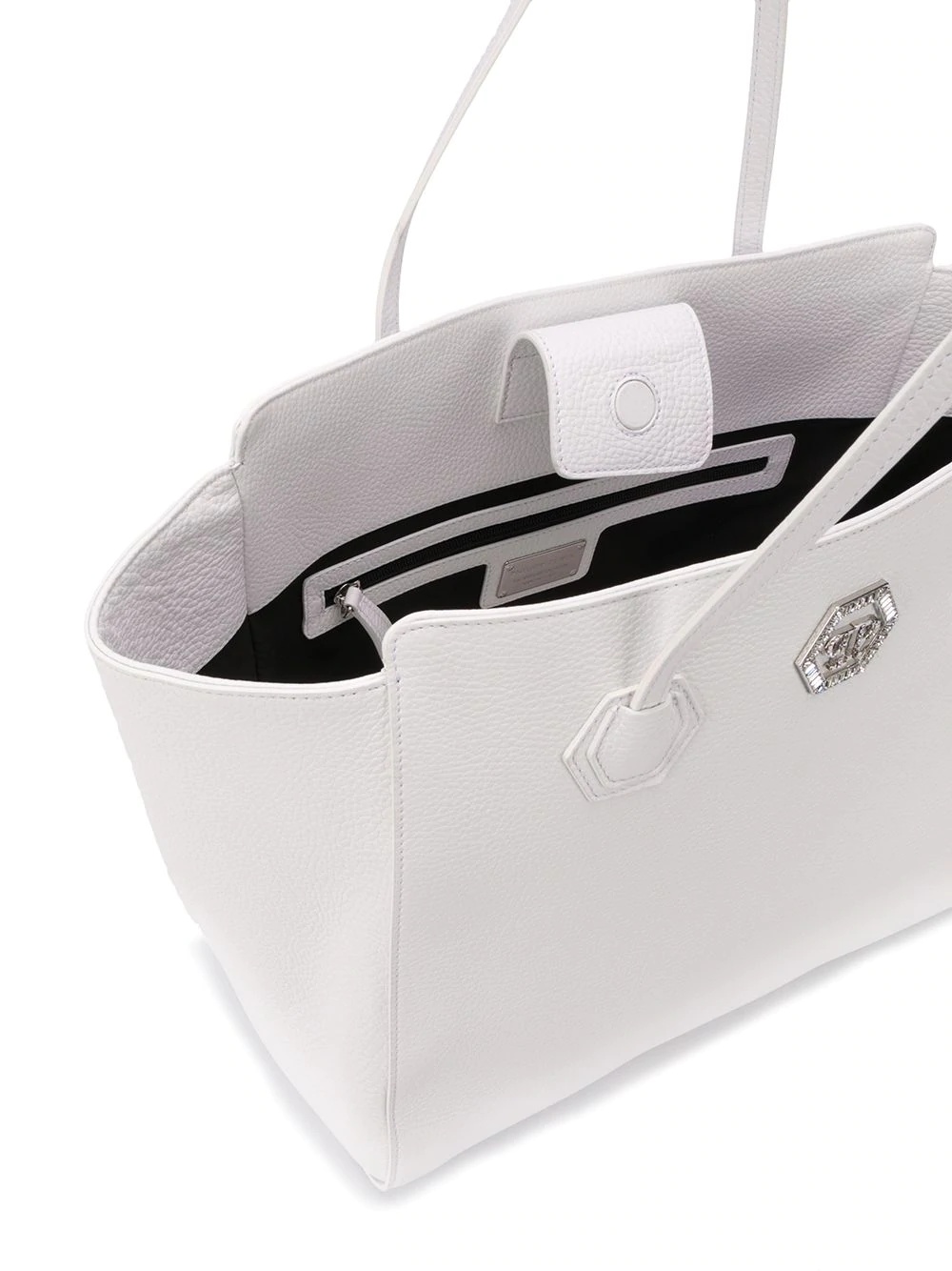 logo plaque tote bag - 5