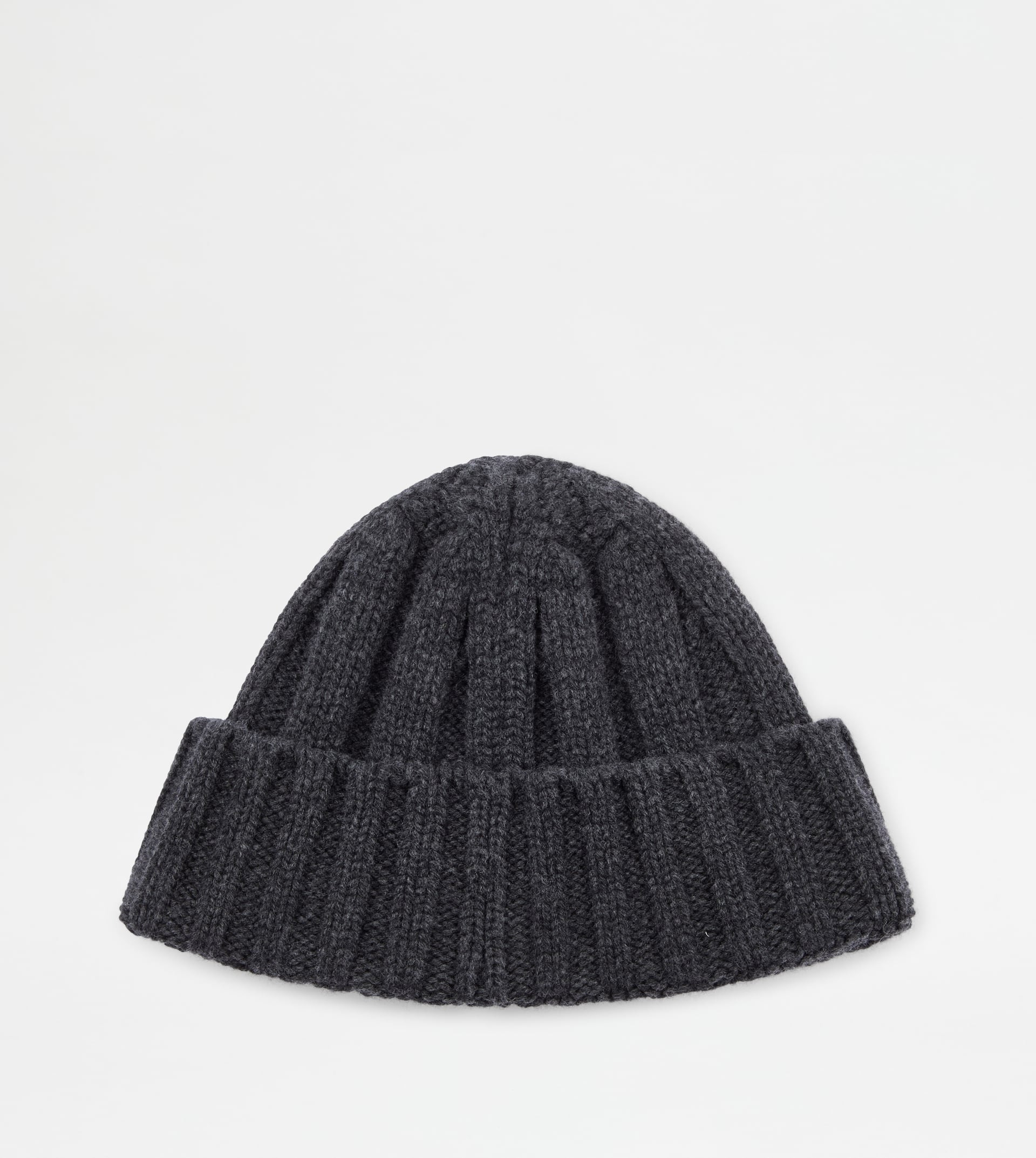 CASHMERE BLED BEANIE - GREY - 2