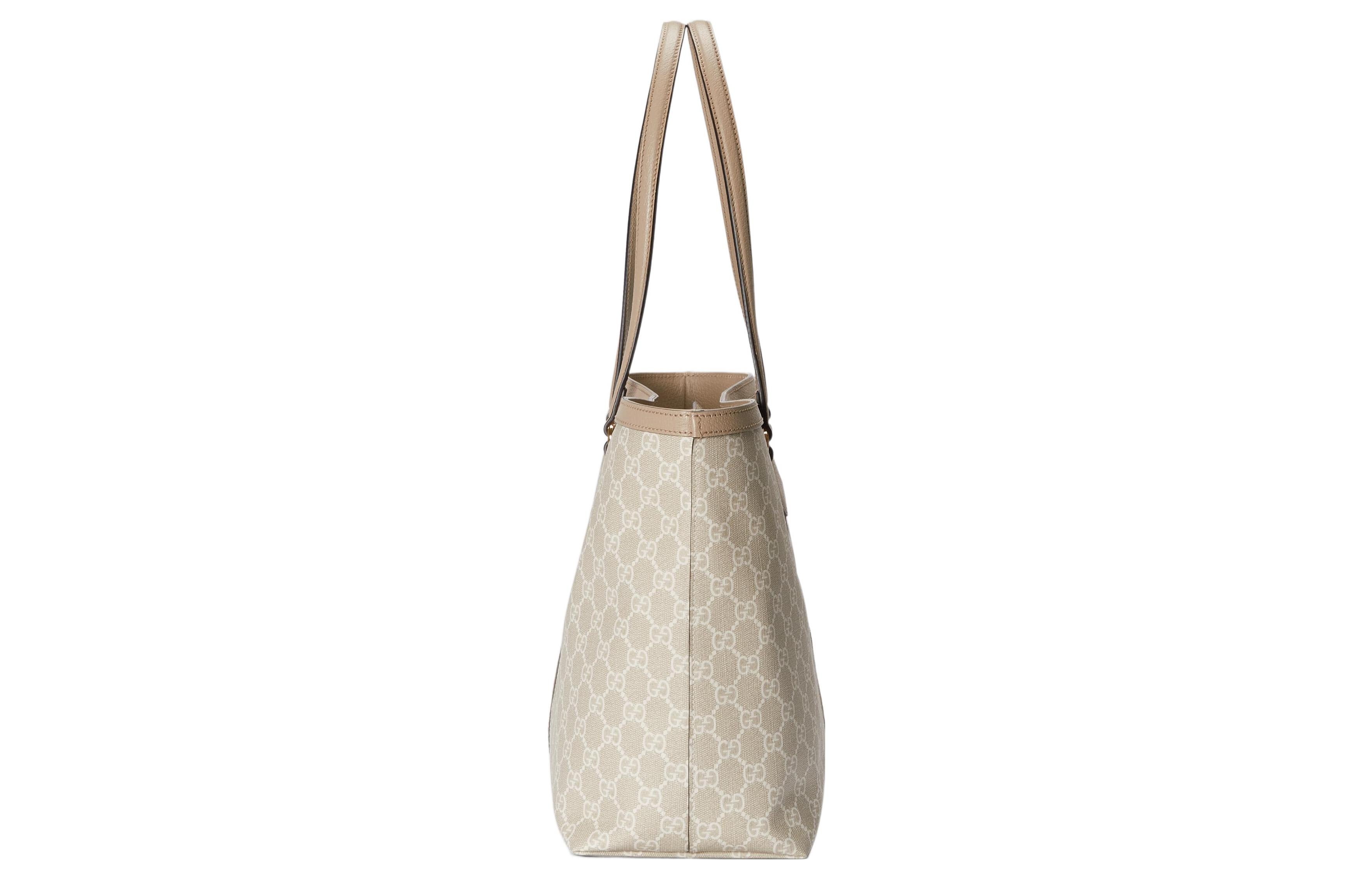 (WMNS) Gucci Ophidia Medium GG Tote 'Beige White' 631685-UULAG-9682 - 4