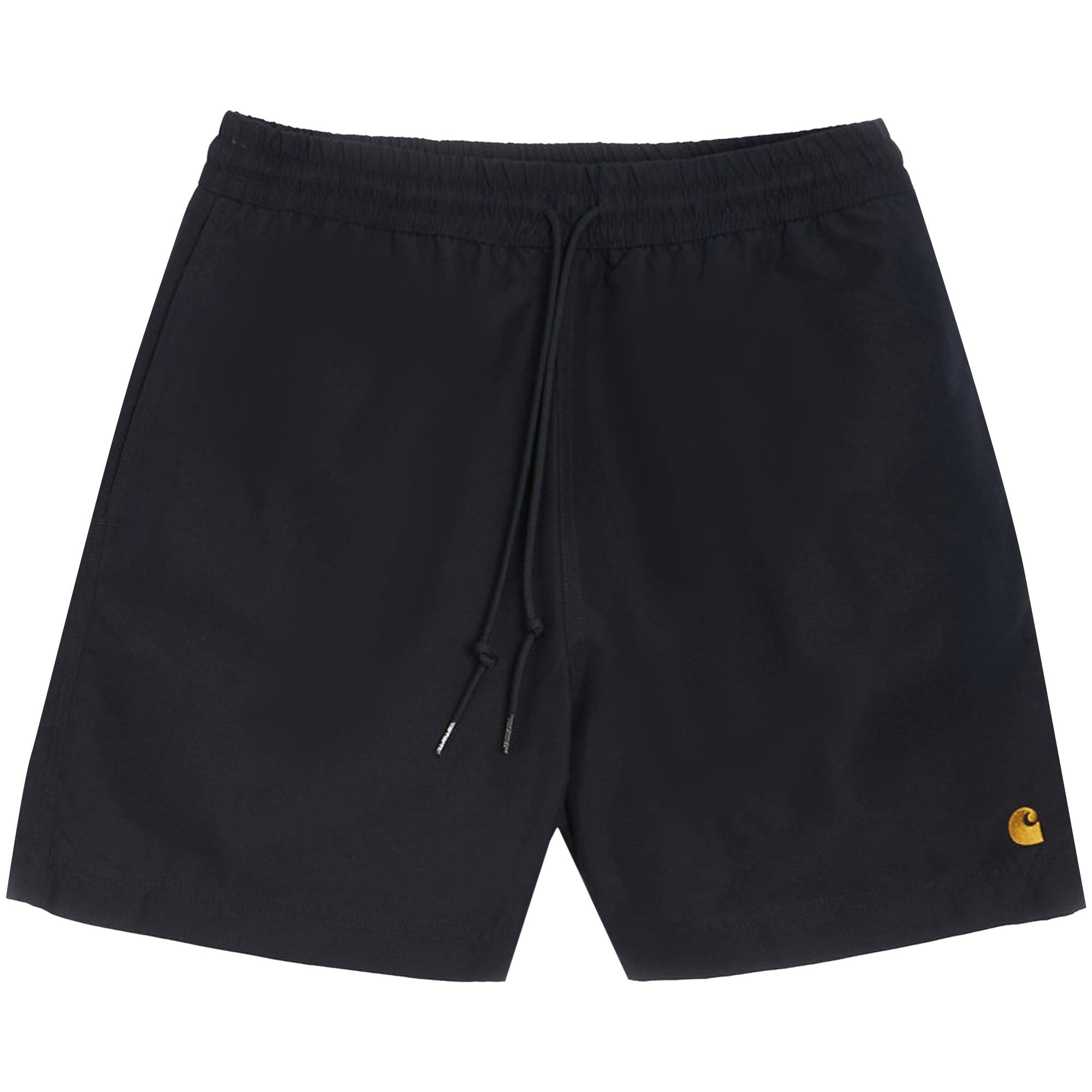 Carhartt WIP Chase Swim Trunks 'Black/Gold' - 1