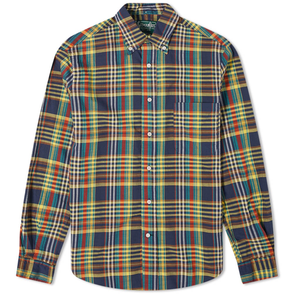 Gitman Vintage Button Down Archive Madras Shirt - 1