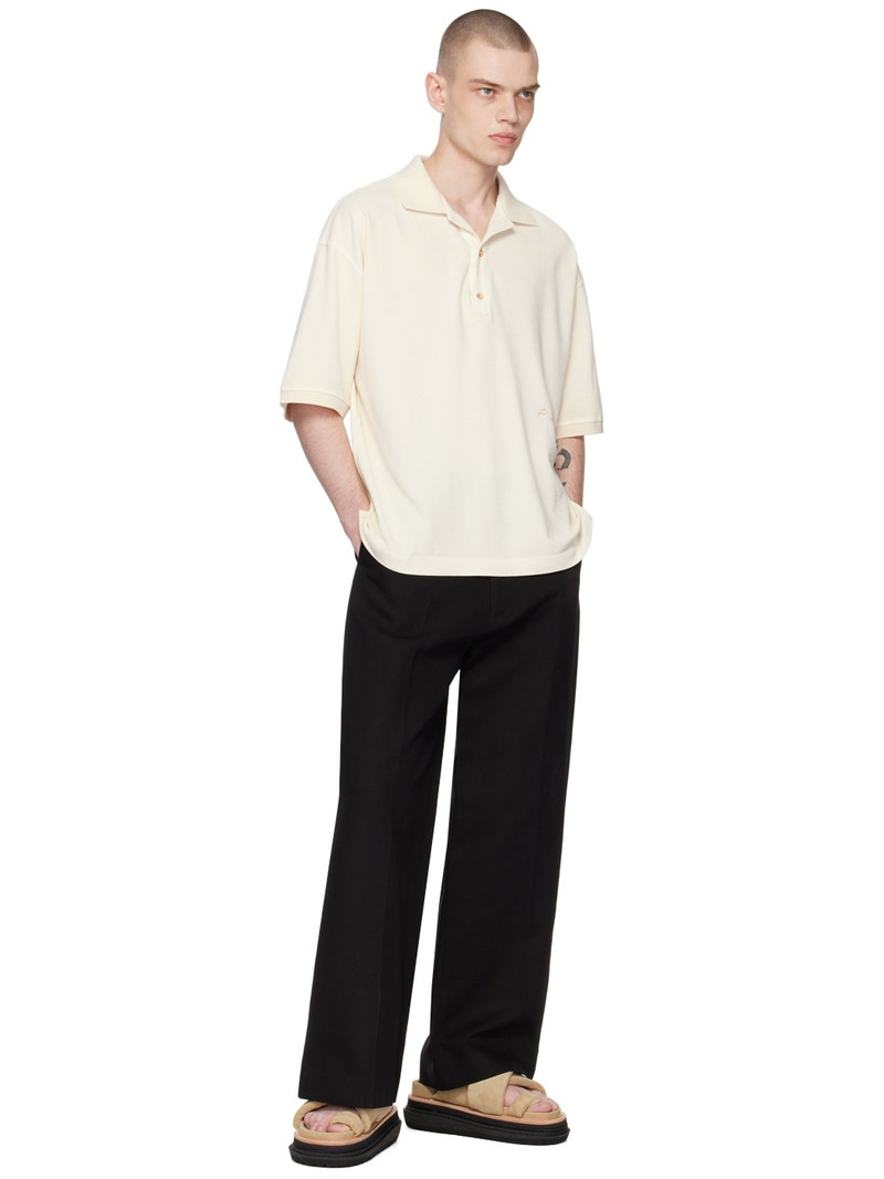 RECTO Off-White Pigment-Dyed Polo outlook