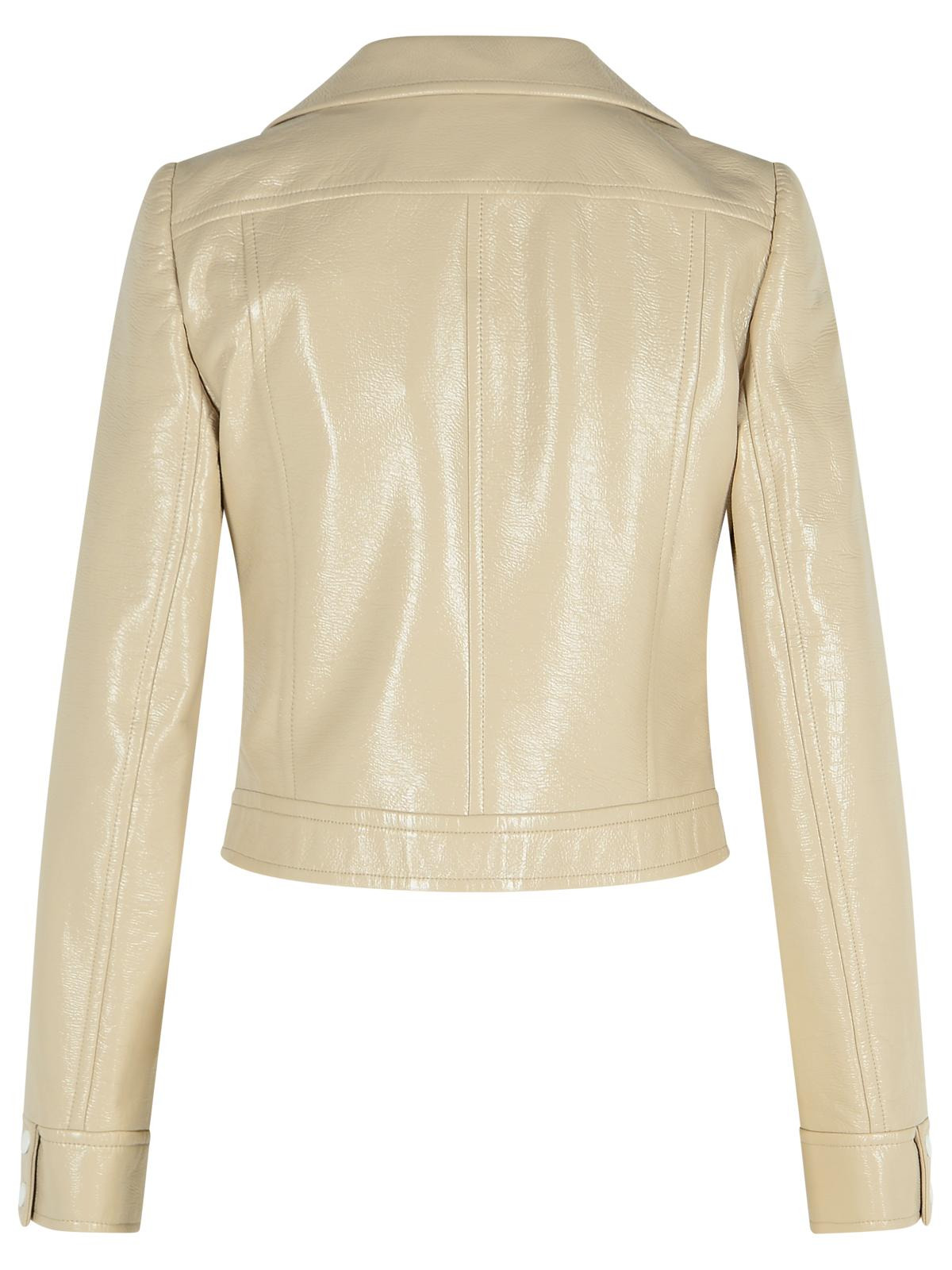 Courreges 'Reedition' Ivory Cotton Blend Jacket Women - 3
