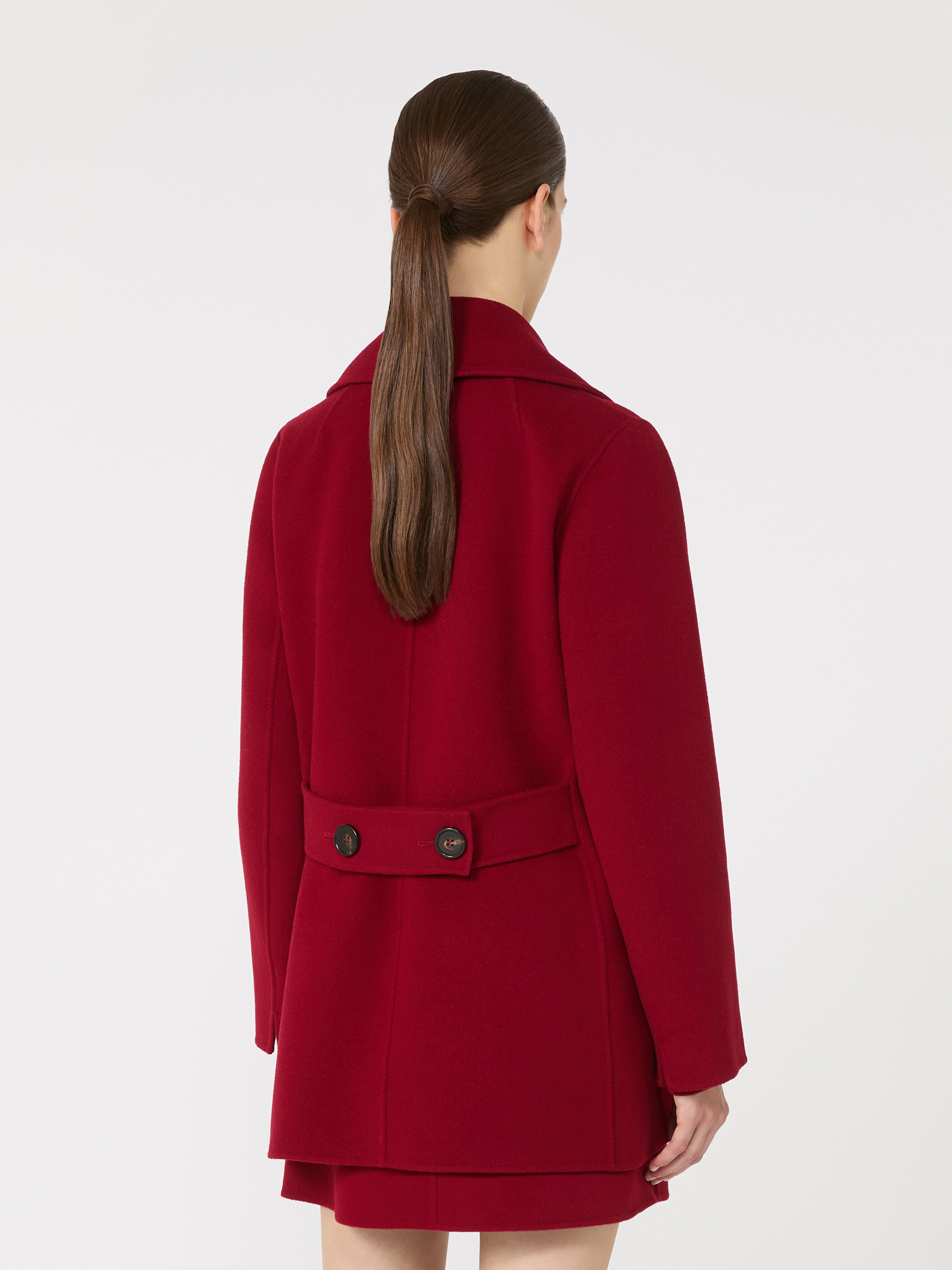 CABAN Double-breasted wool pea coat - 4