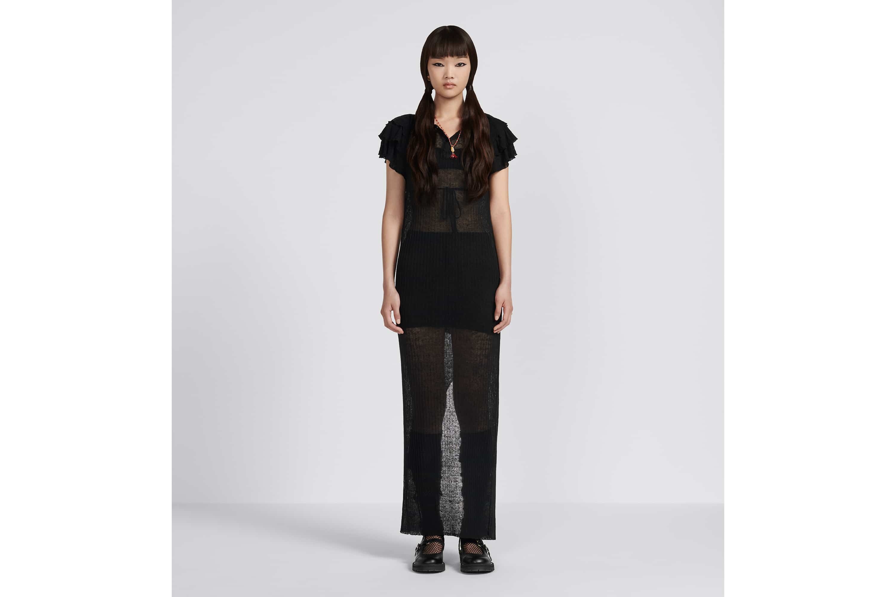Long Dress with Ruffles - 4