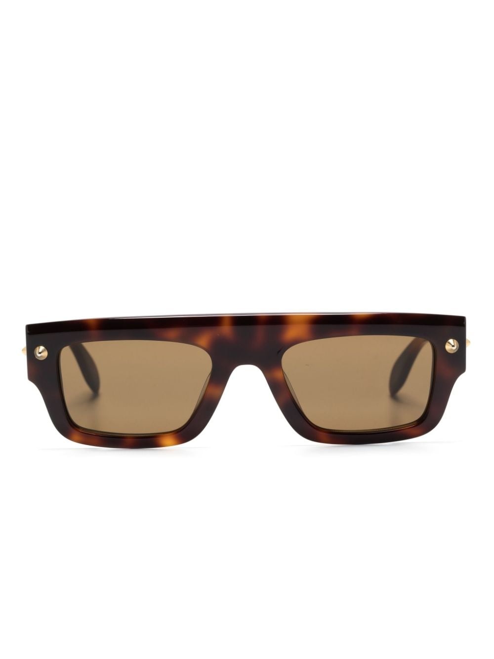 spike studs tinted sunglasses - 1
