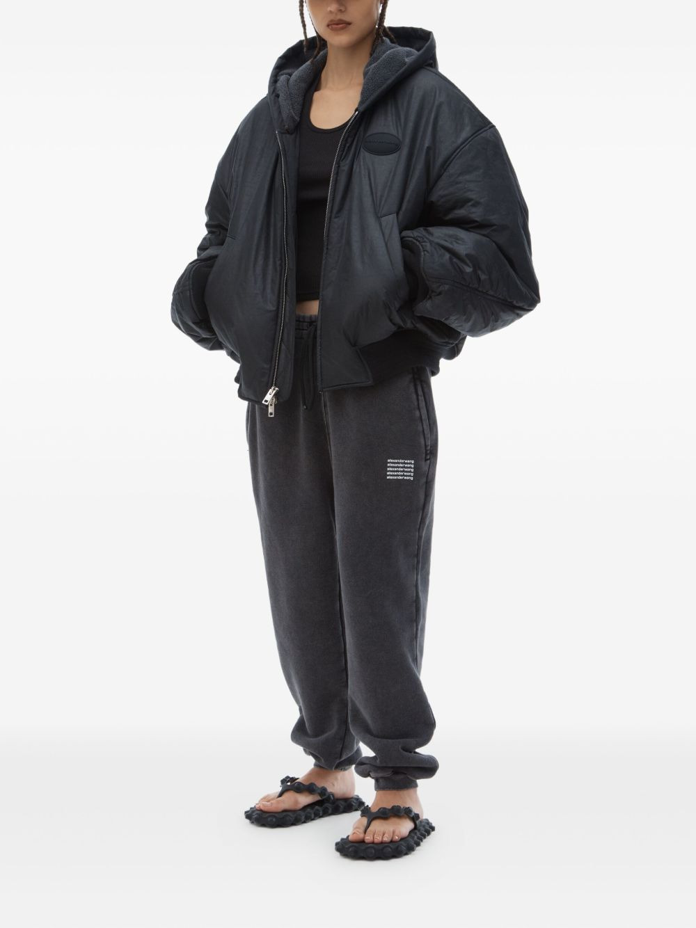 drawstring-waist track pants - 2