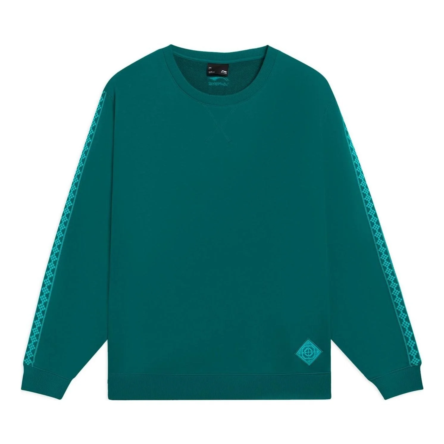 Li-Ning Kaleidoscope Graphics Sweatshirt 'Green' AWDSF47-4 - 1