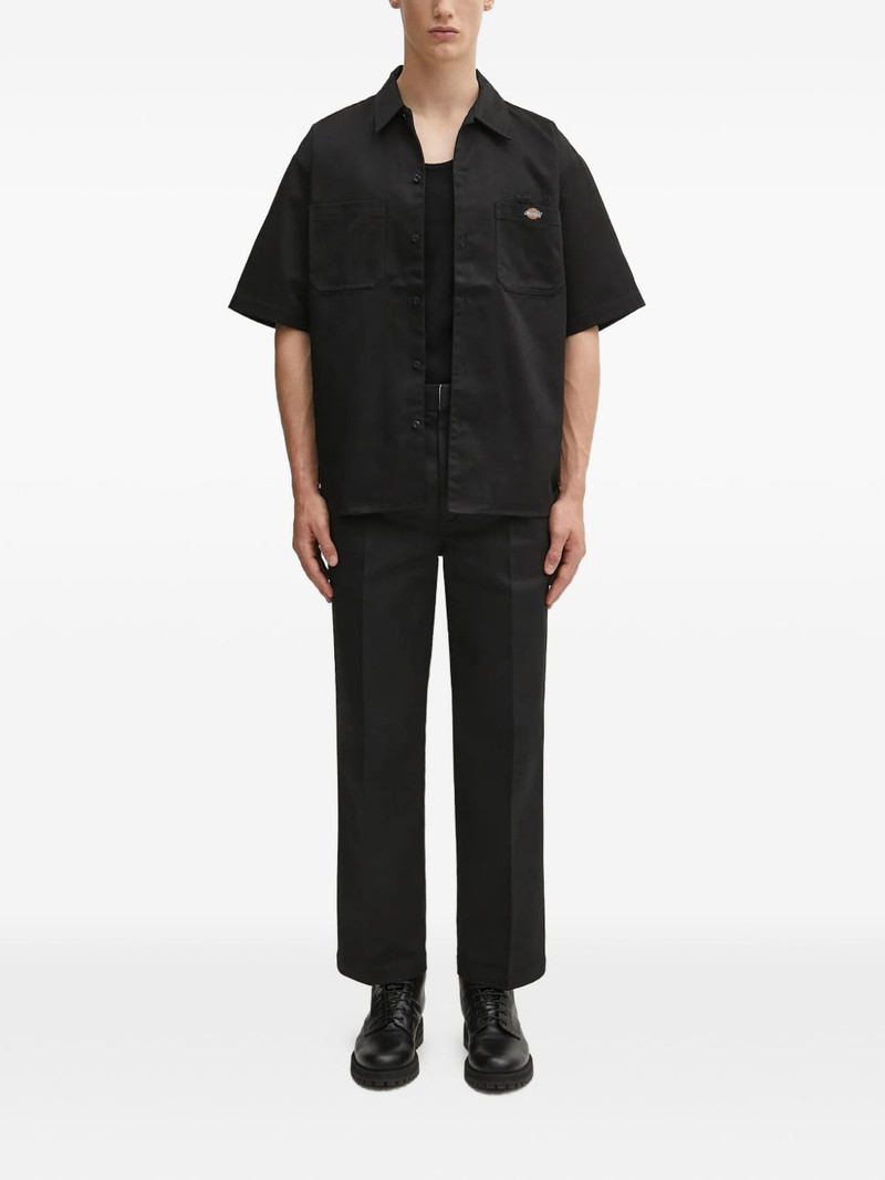 WACKO MARIA Dickies logo patch pocket shirt outlook