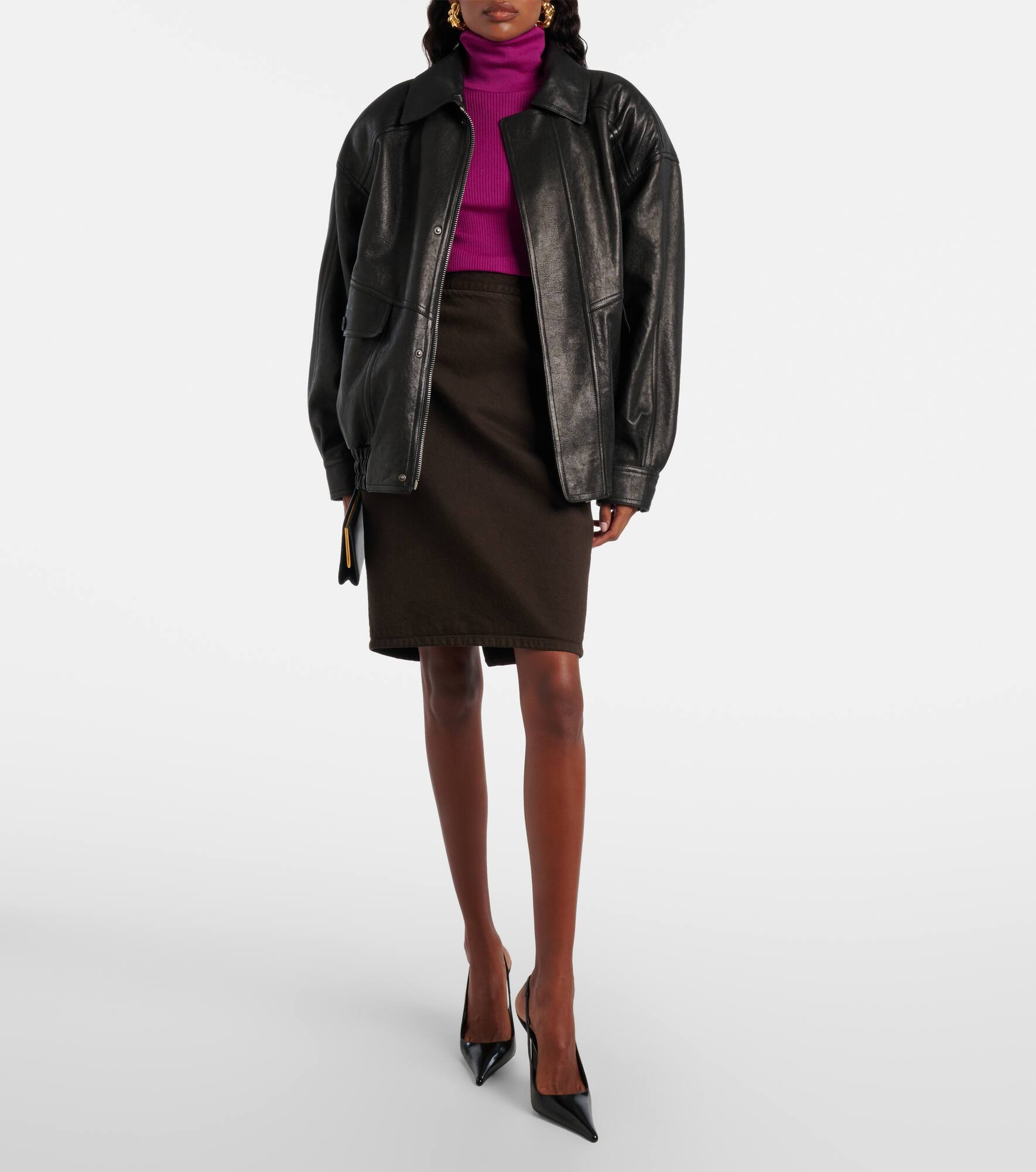 Wool, cashmere, and silk sweater - 2
