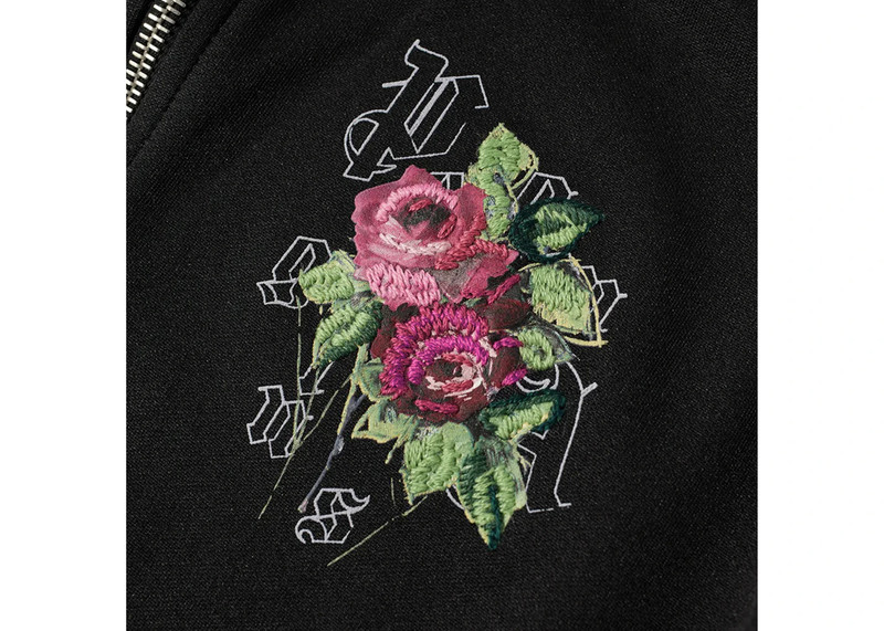 Palm Angels Palm Angels x END Rose Track Jacket Black outlook