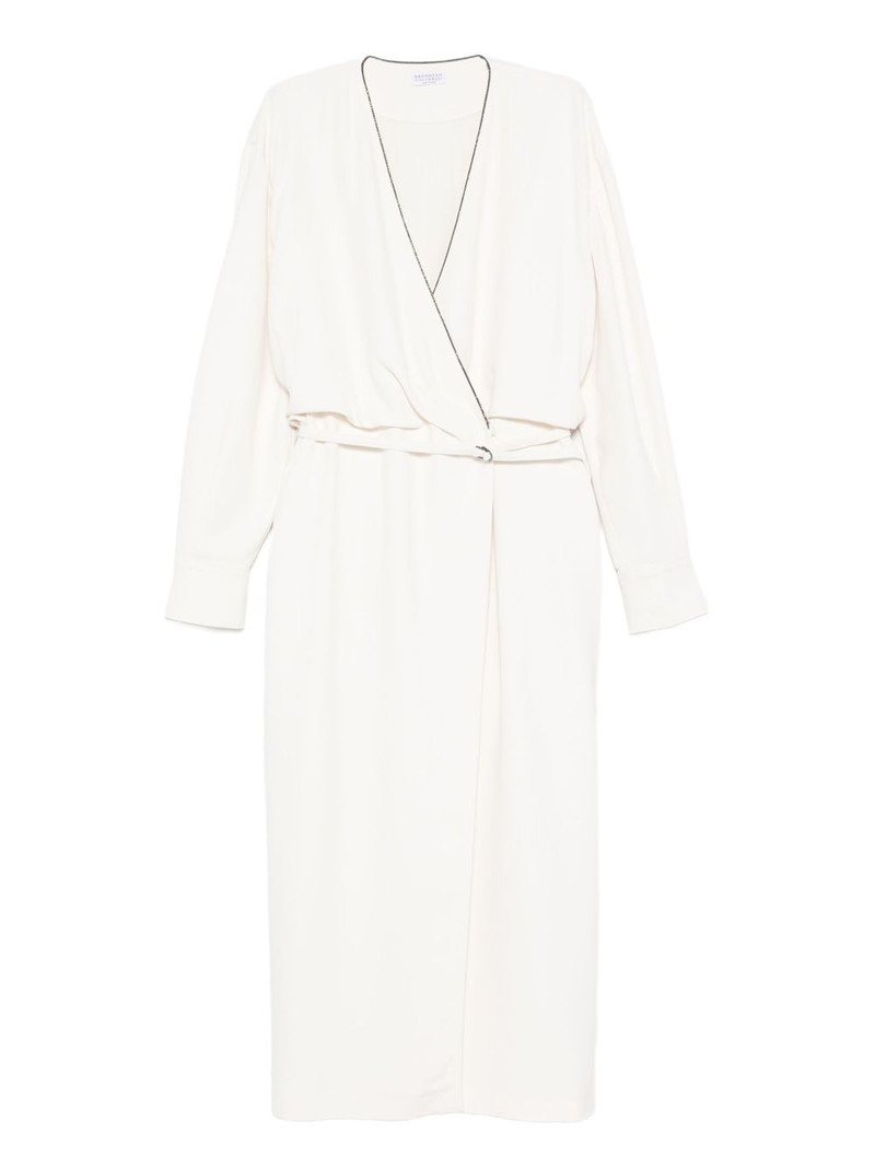 embellished wrap dress 1