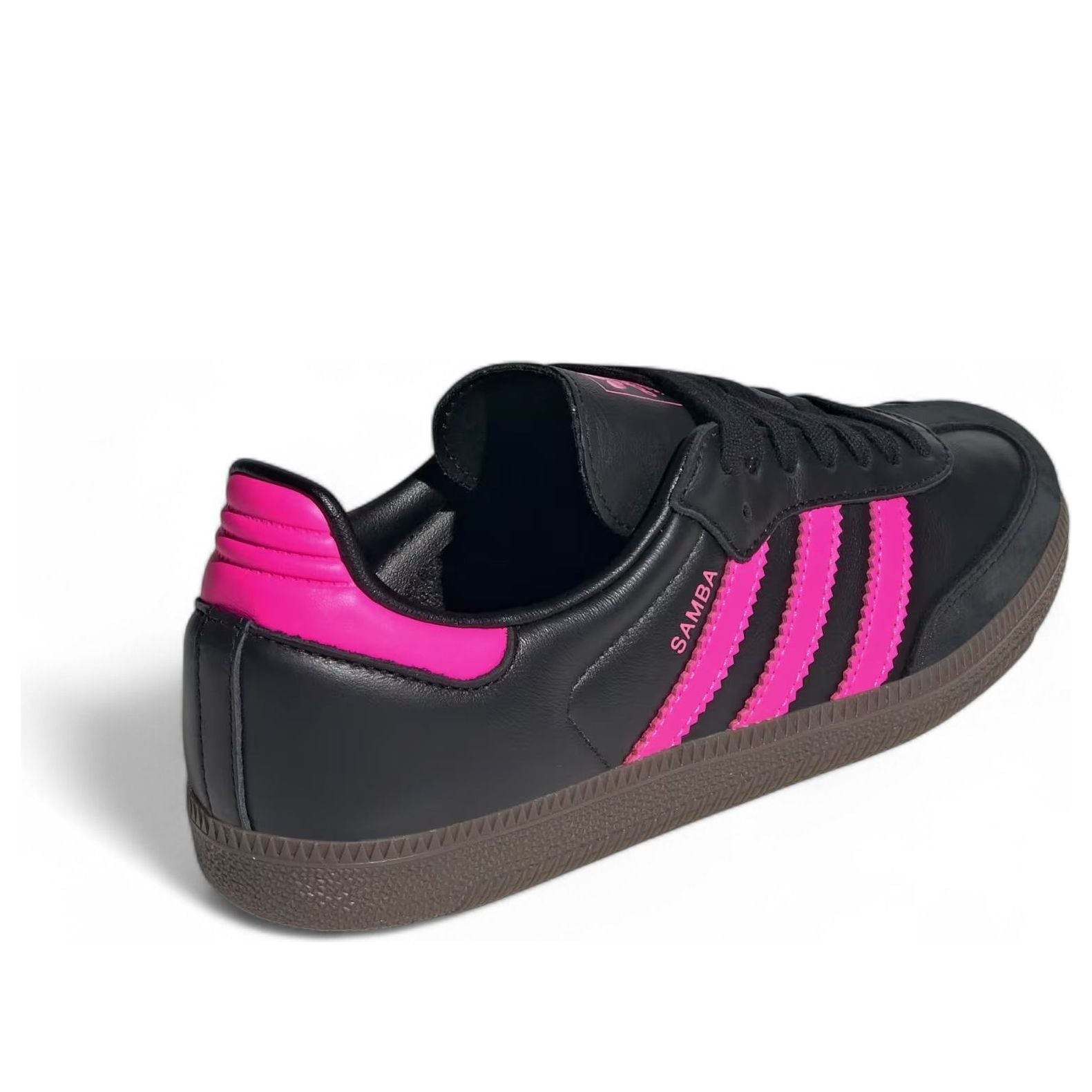 (WMNS) adidas Samba OG 'Black Lucid Pink' JS1386 - 4