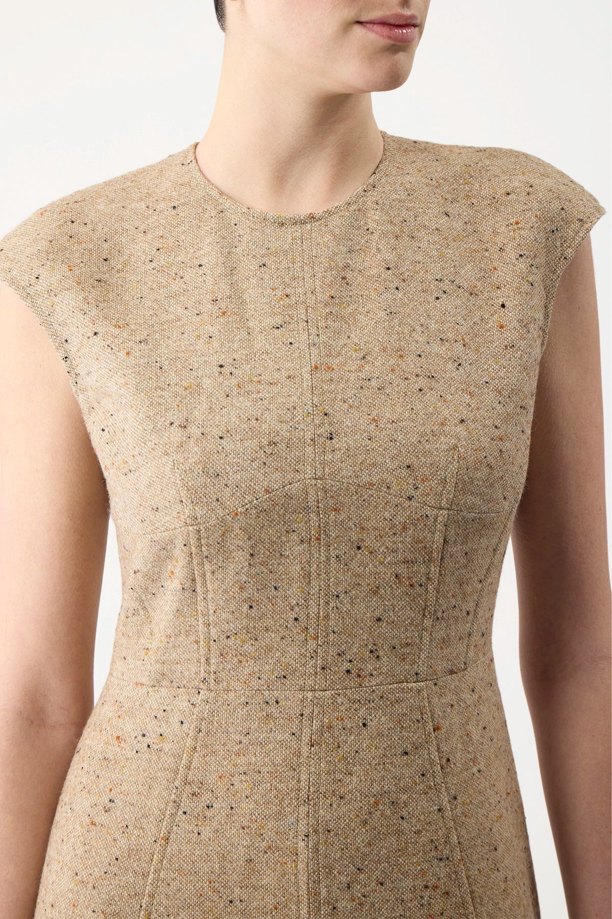 Crowther Dress in Wool Cashmere - 5