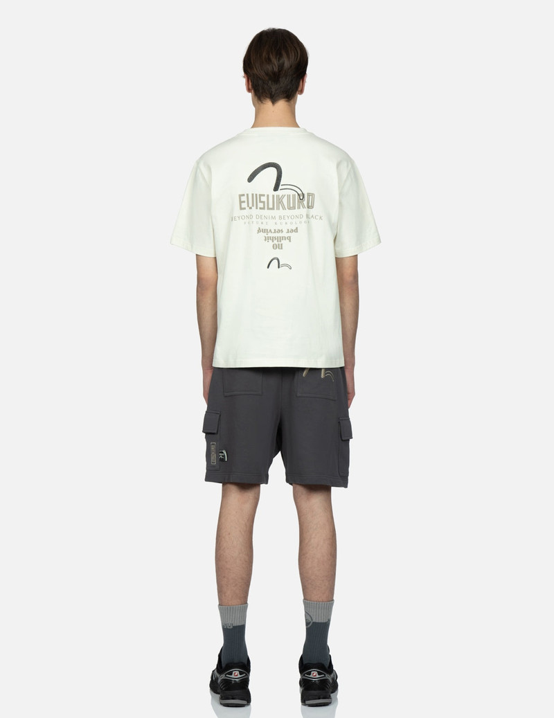 Metallic Seagull Embroidery T-Shirt 5