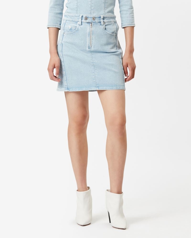 VABELIA DENIM SKIRT - 4