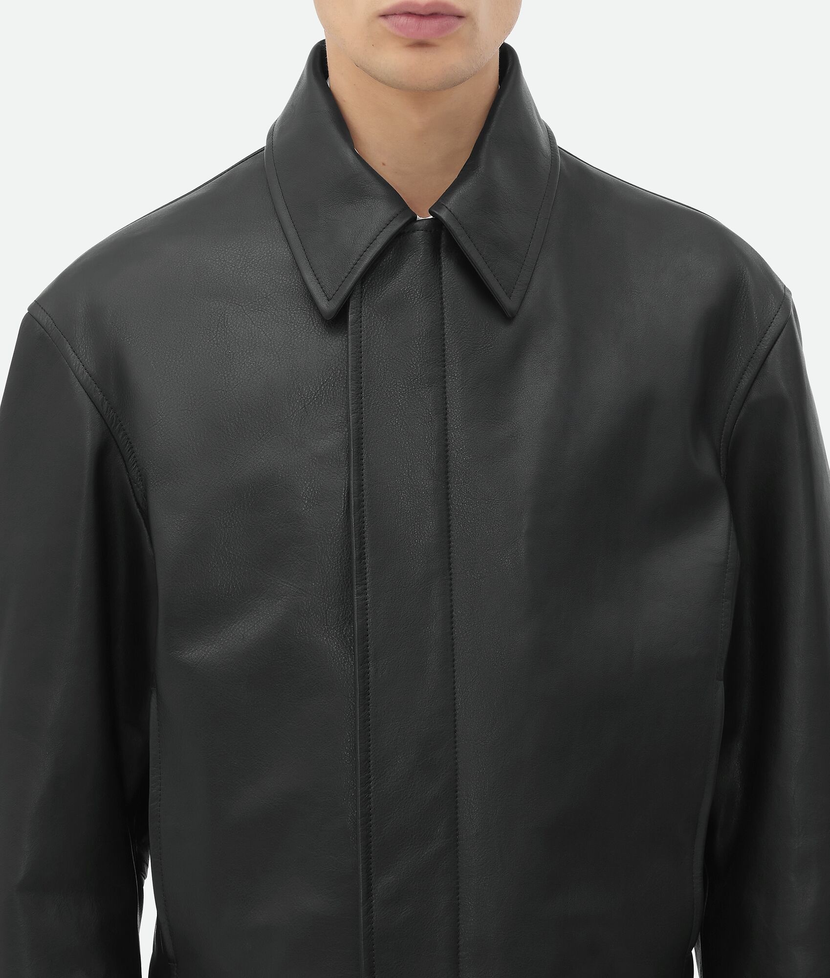 Leather Blouson - 5